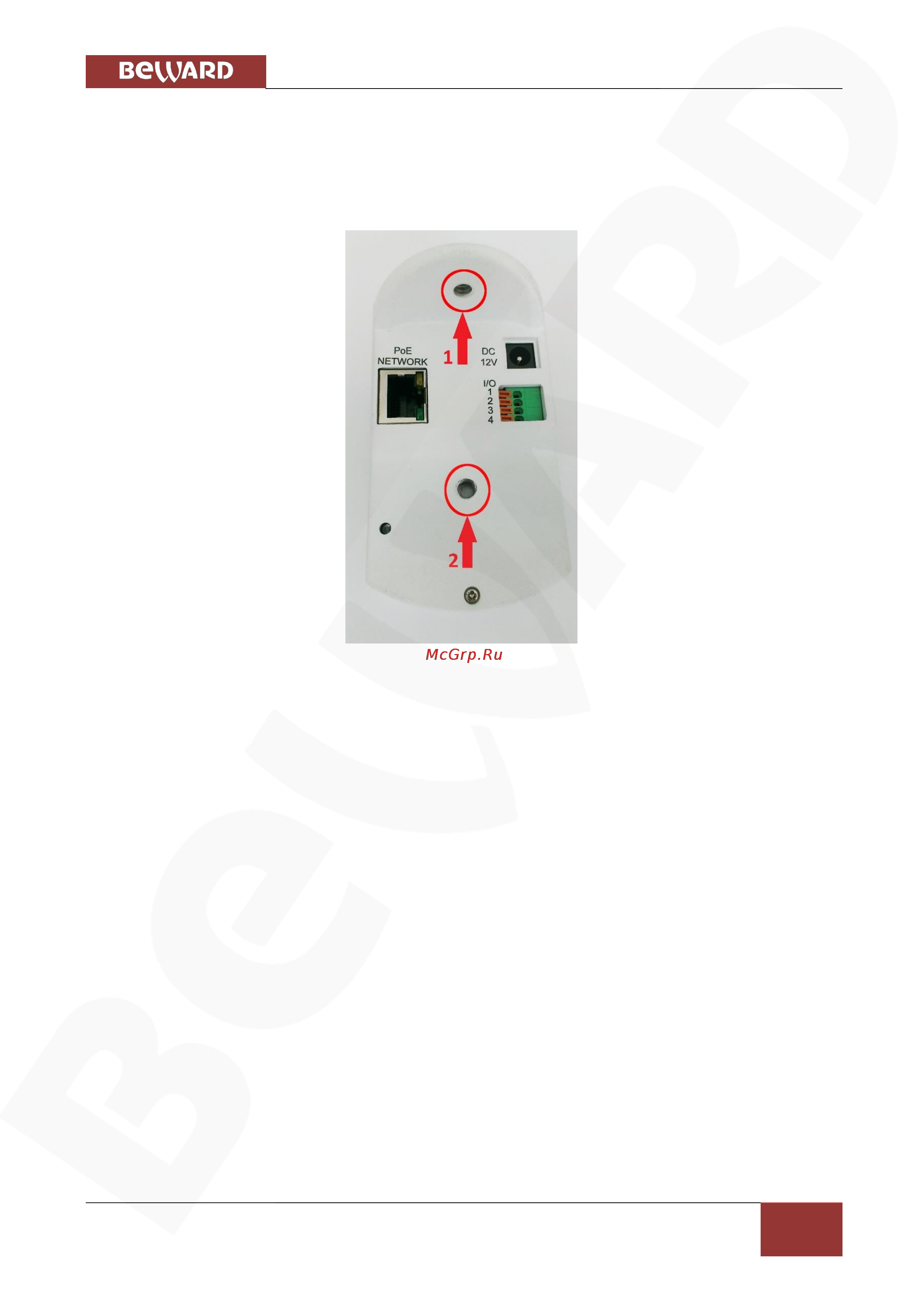 BEWARD BD46C [9/104] Монтаж ip камеры