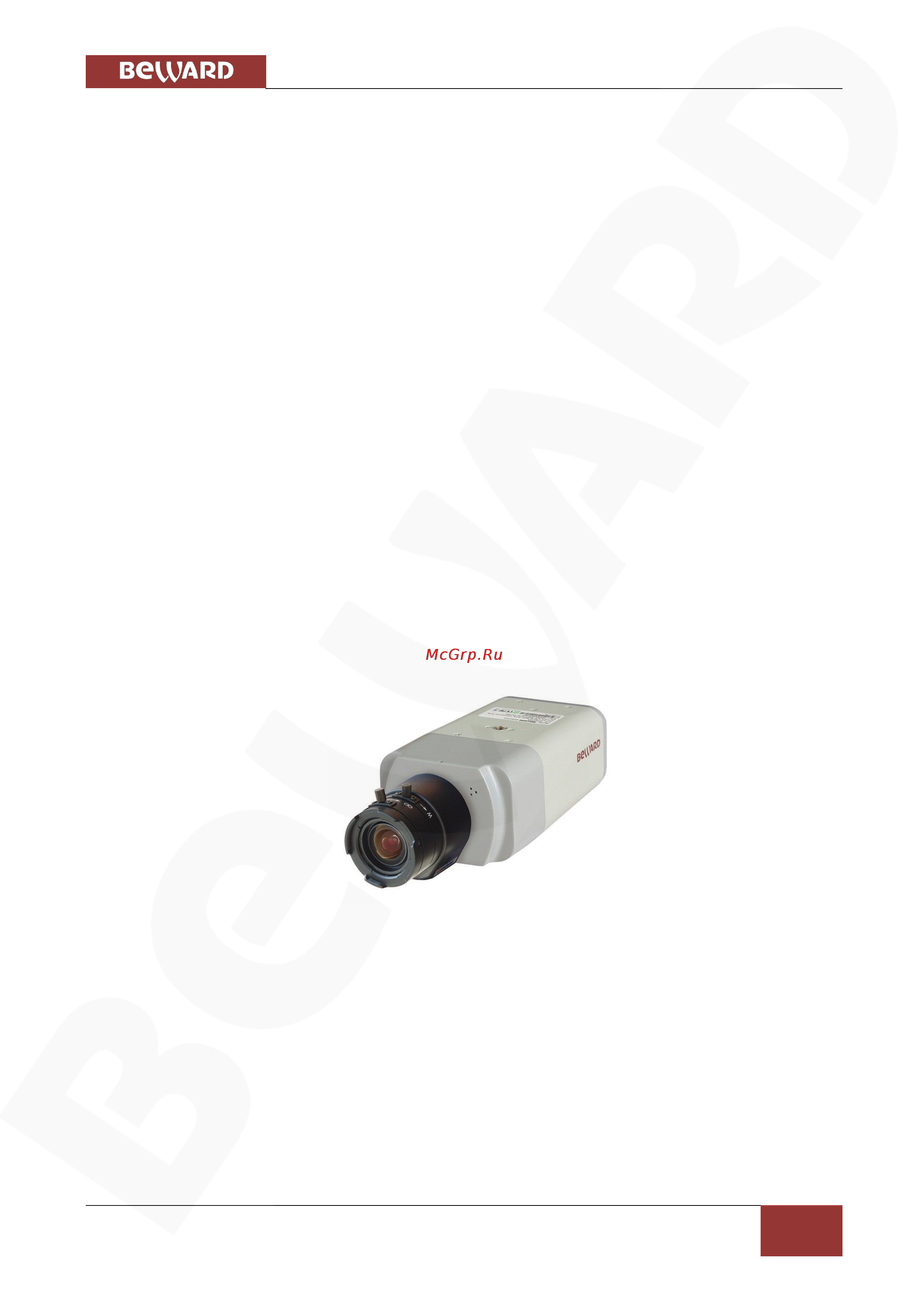 BEWARD BD5260 [6/110] Общие сведения