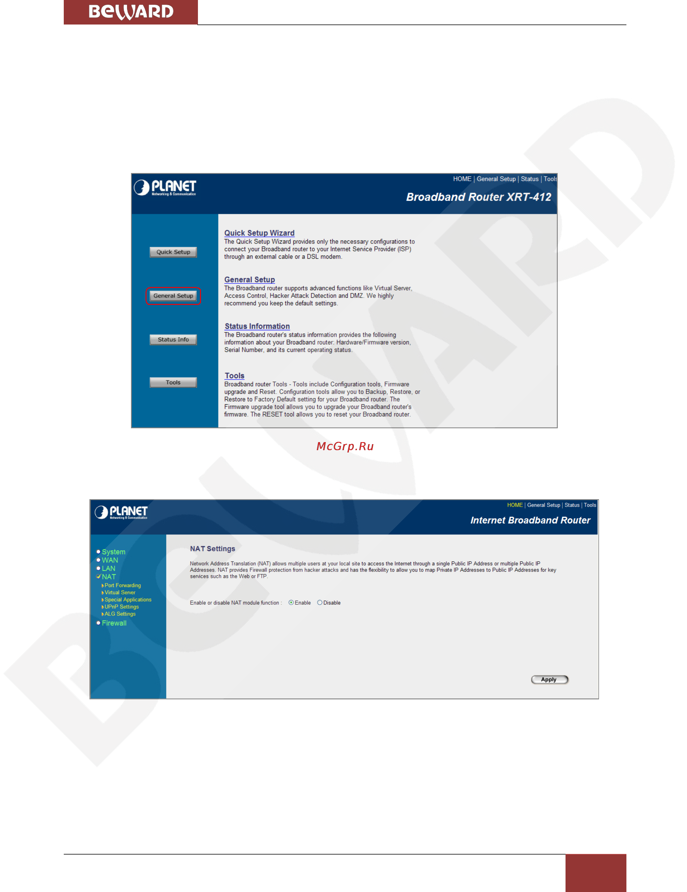 BEWARD BD3570RC [83/115] Глава 7 подключение ip камеры к сети интернет