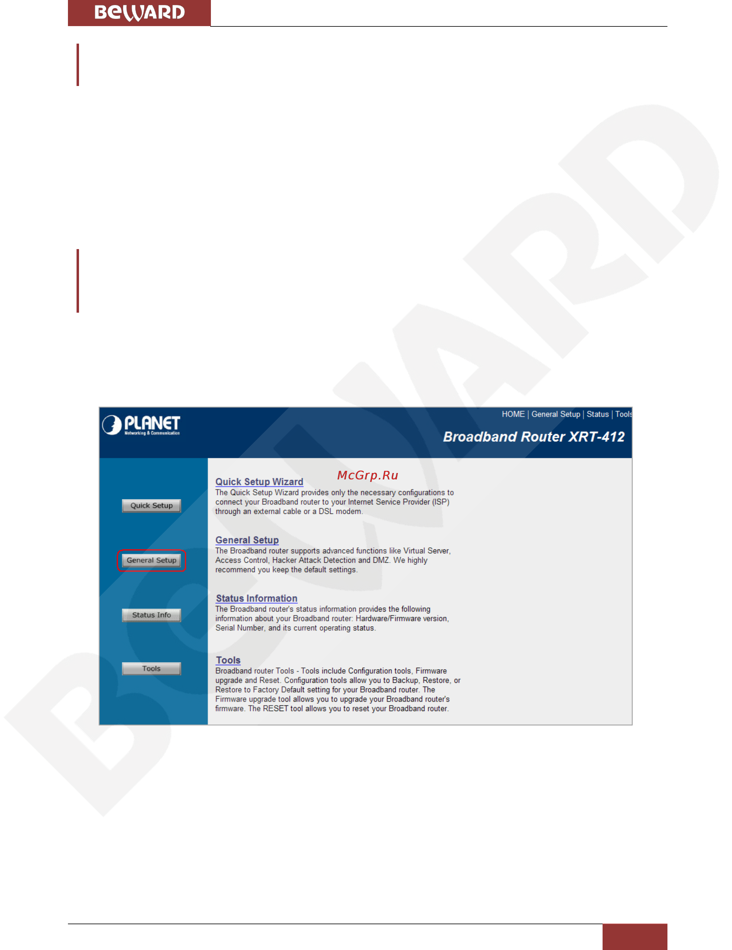 BEWARD BD4640RCV [97/114] Глава 7 подключение ip камеры к сети интернет