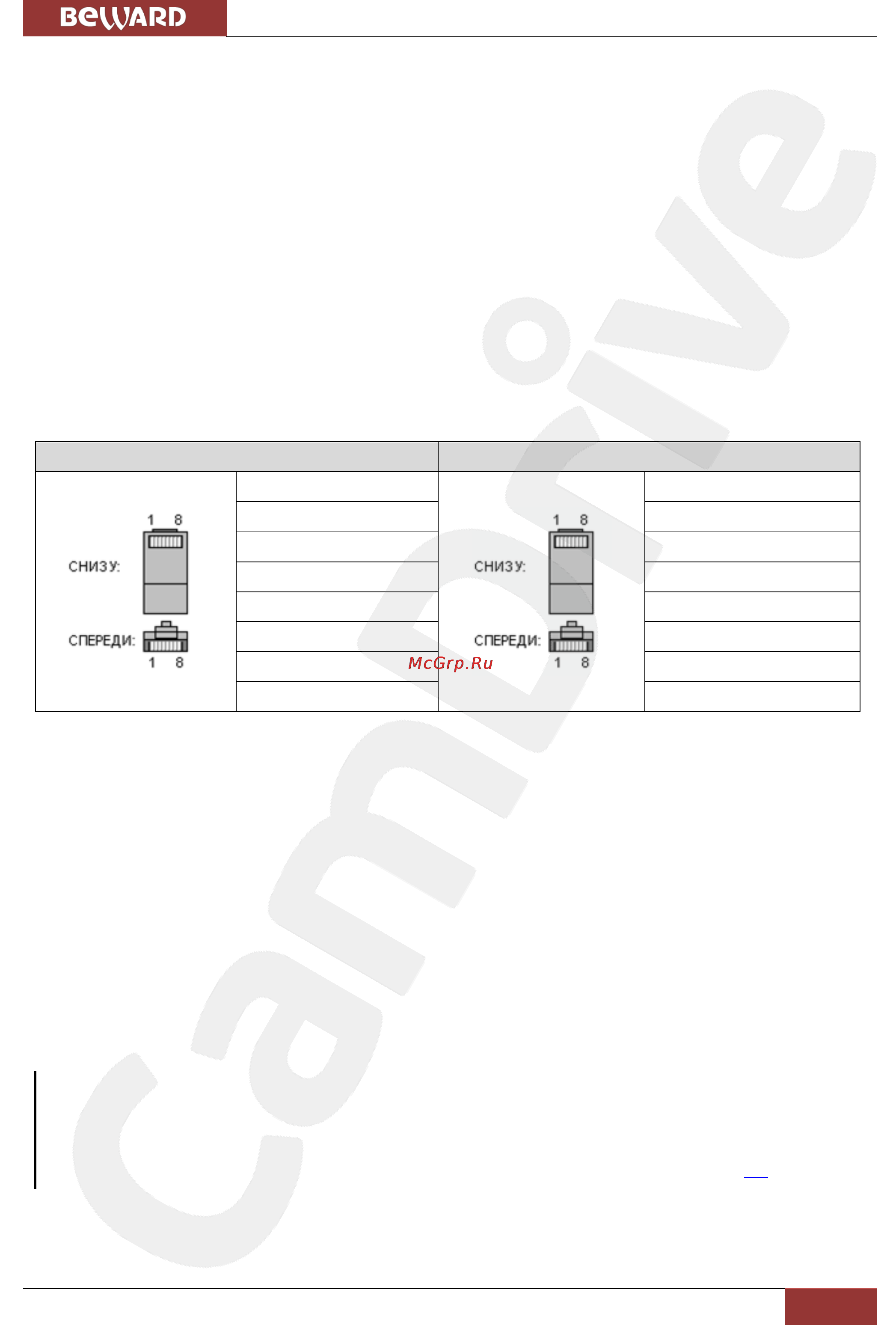 BEWARD CD120 [11/40] Подготовка к подключению