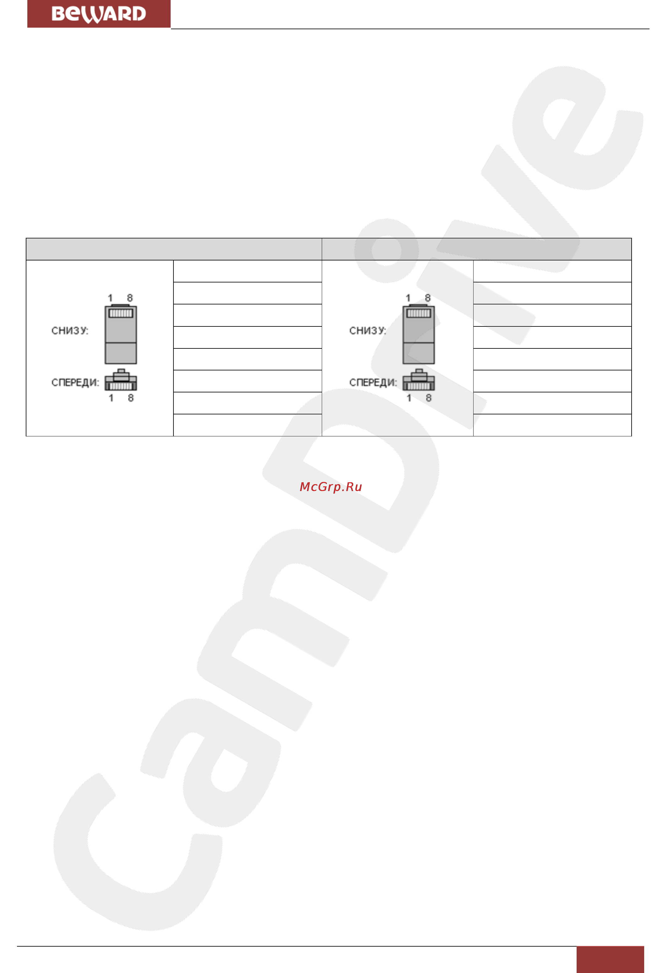 BEWARD CD300-4G [14/36] Глава 4 установка и подключение ip камеры