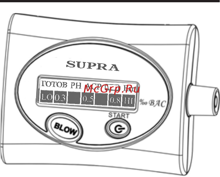 Supra ats-150 black [4/8] Устройство прибора