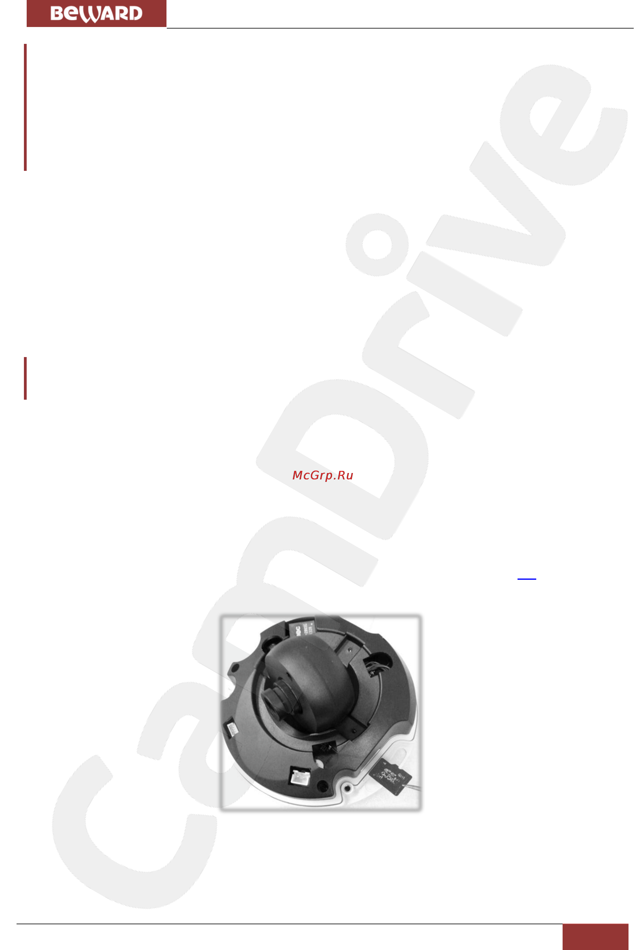 BEWARD CD400 [16/40] Установка извлечение карты памяти