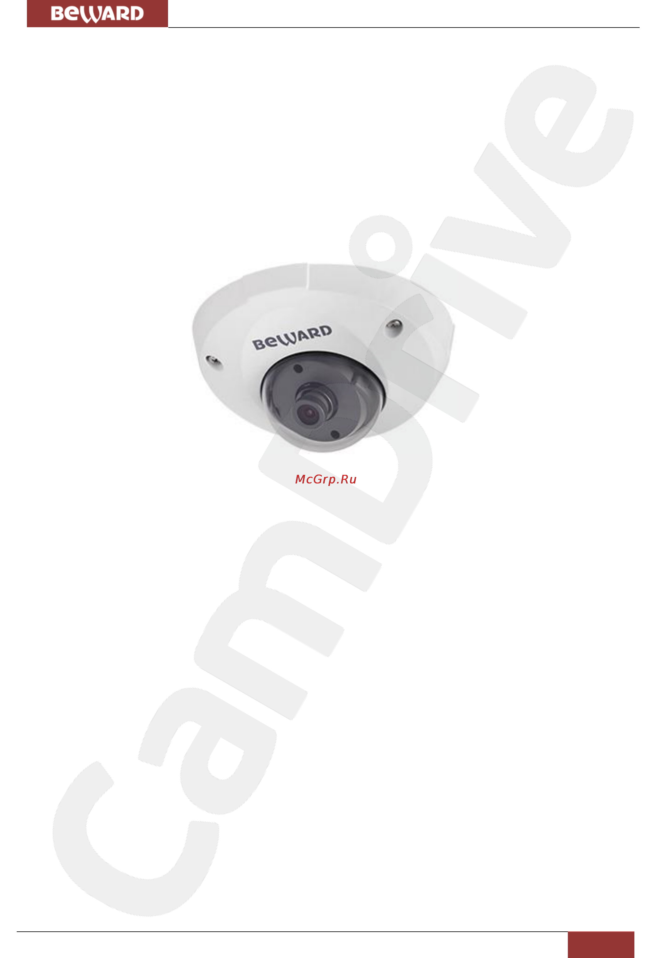 BEWARD CD400 [5/40] Глава 2 общие сведения
