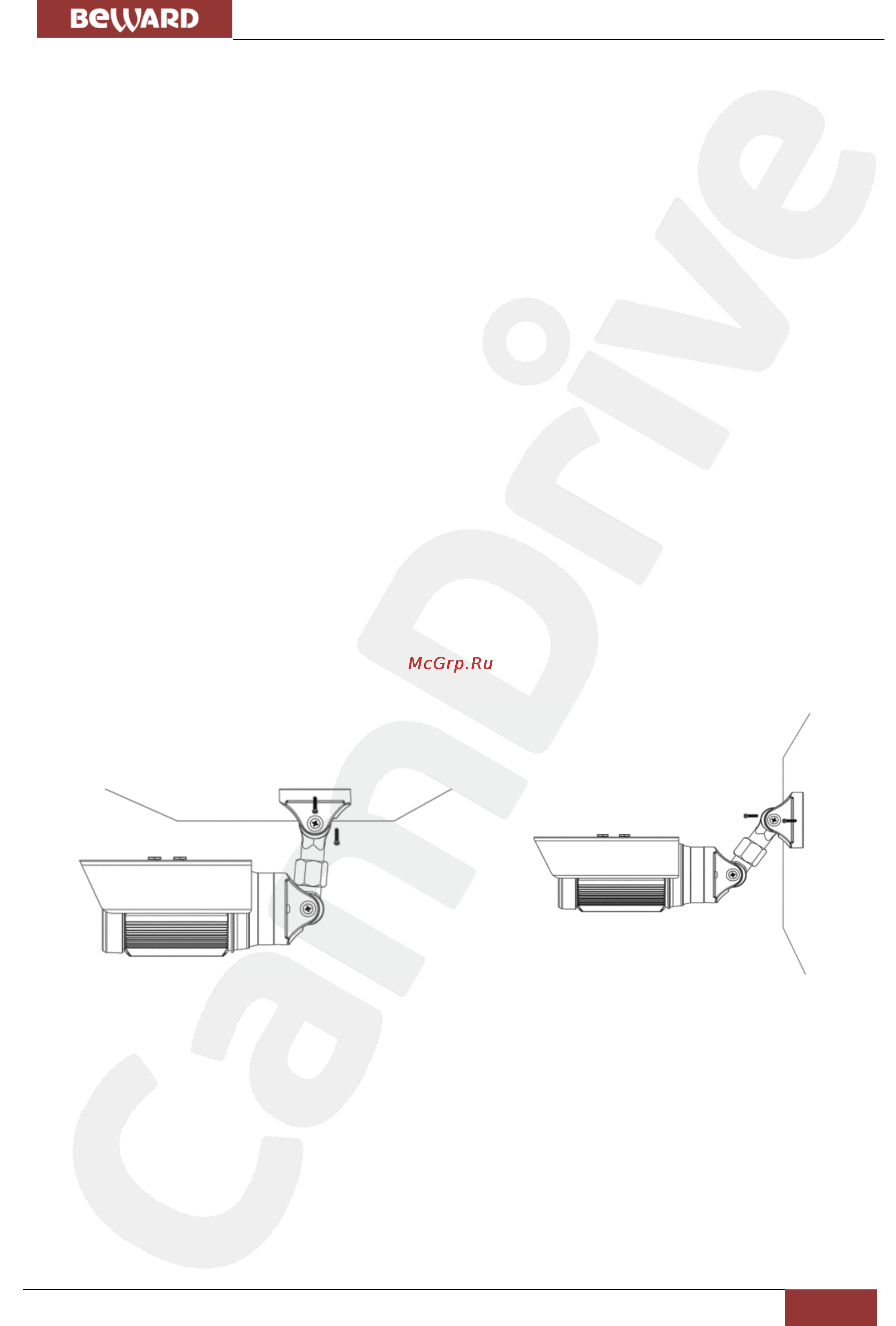 BEWARD CD600 [9/31] Установка солнцезащитного козырька