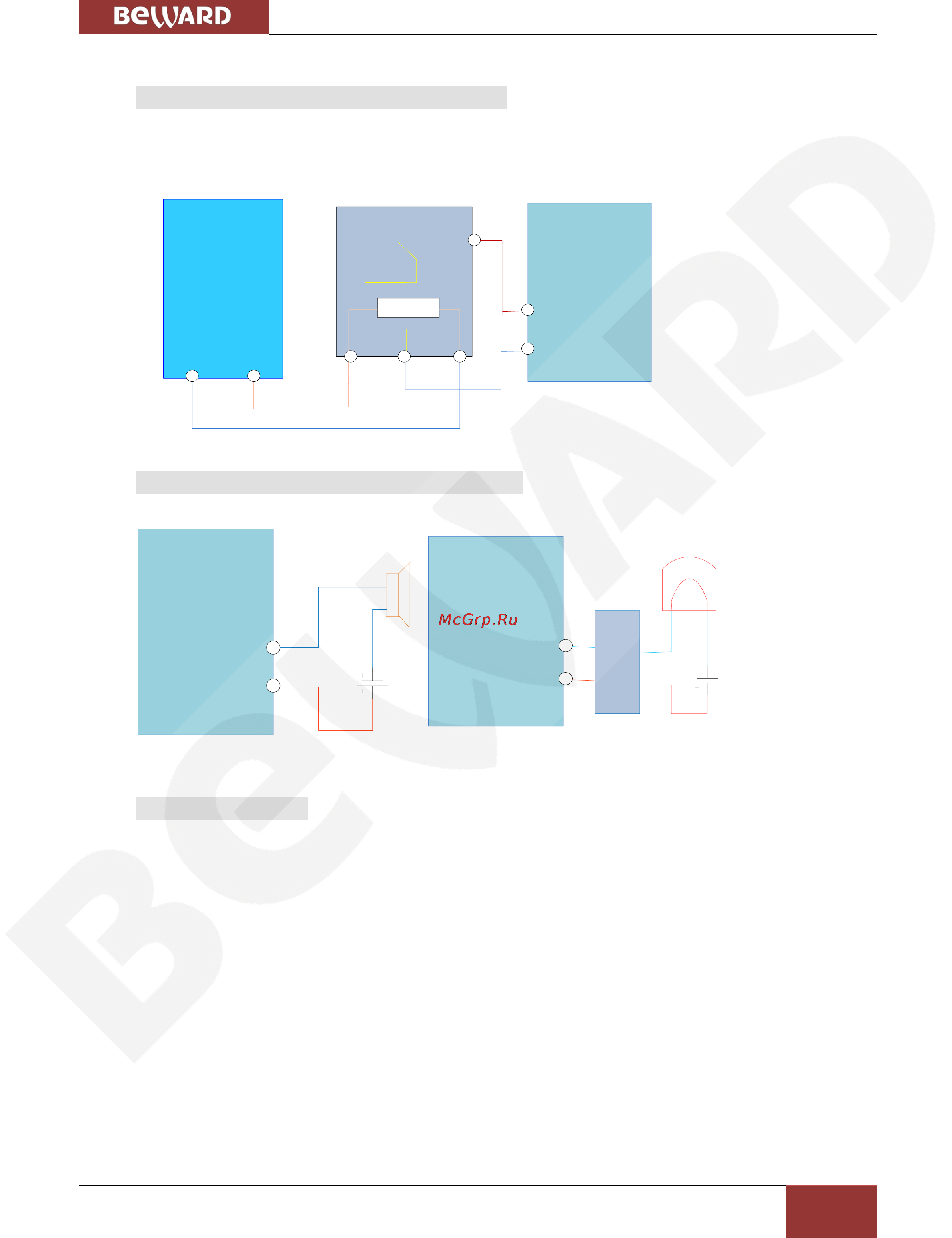 BEWARD BK0104S [14/68] Switch signal output