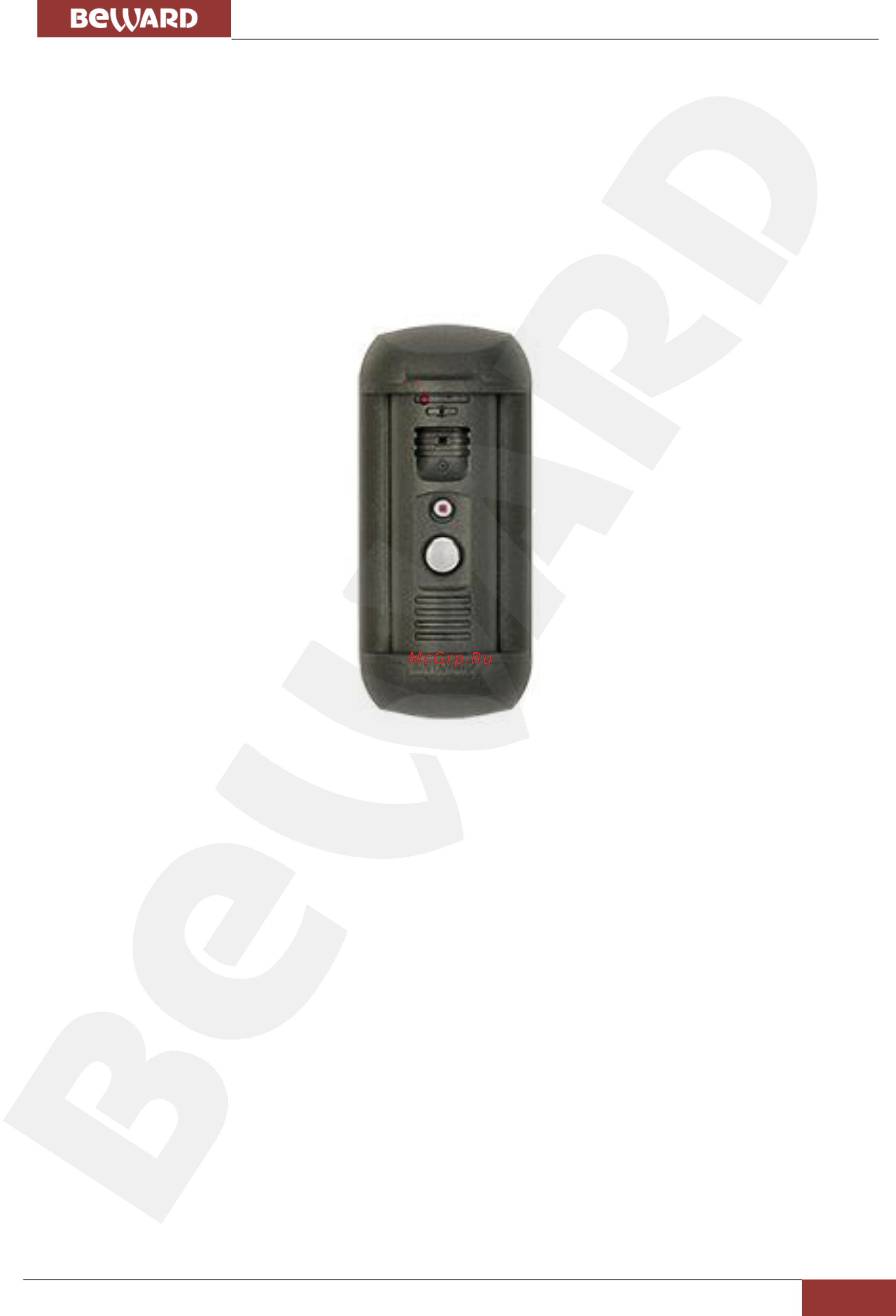 BEWARD DS03M [5/58] Глава 2 общие сведения