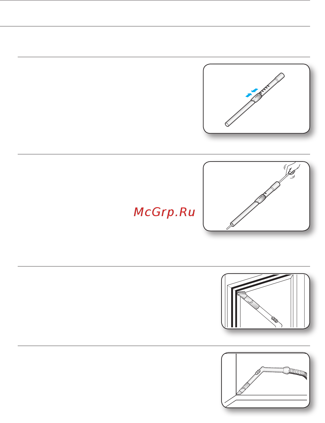 Samsung VCC/SC-4520S3B [24/48] Обслуговування насадок і фільтрів