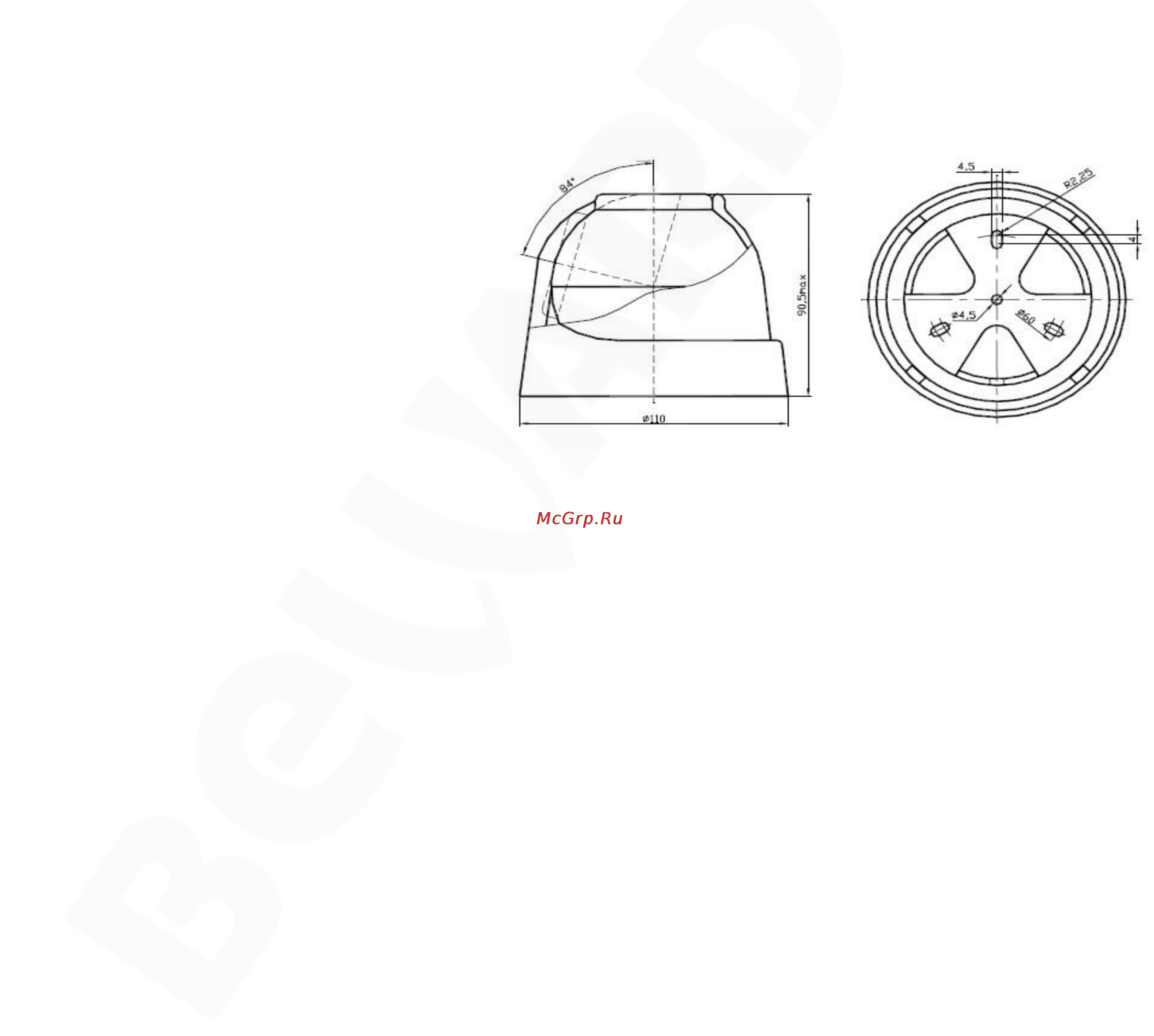 BEWARD M-412DVT [2/2] Комплект поставки