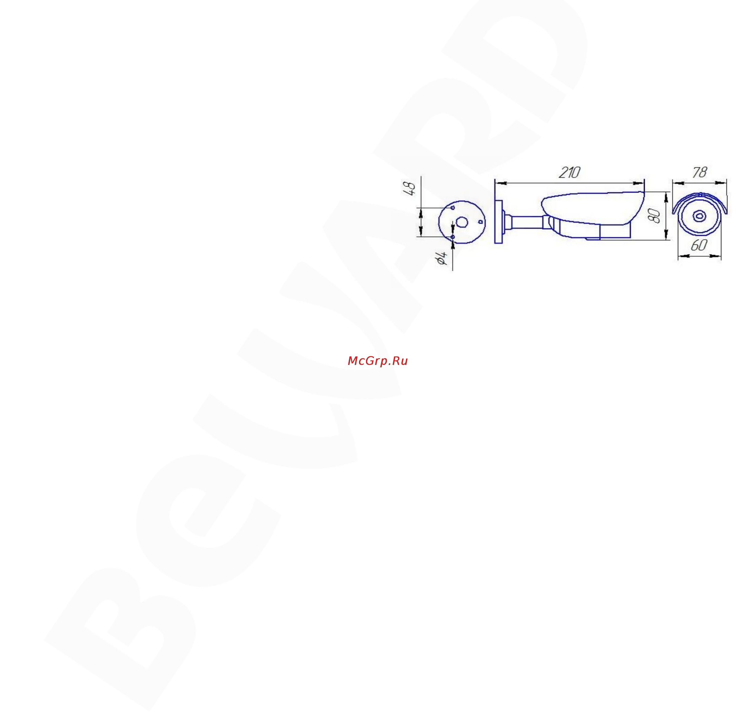 BEWARD M-C30Q [2/2] Комплект поставки