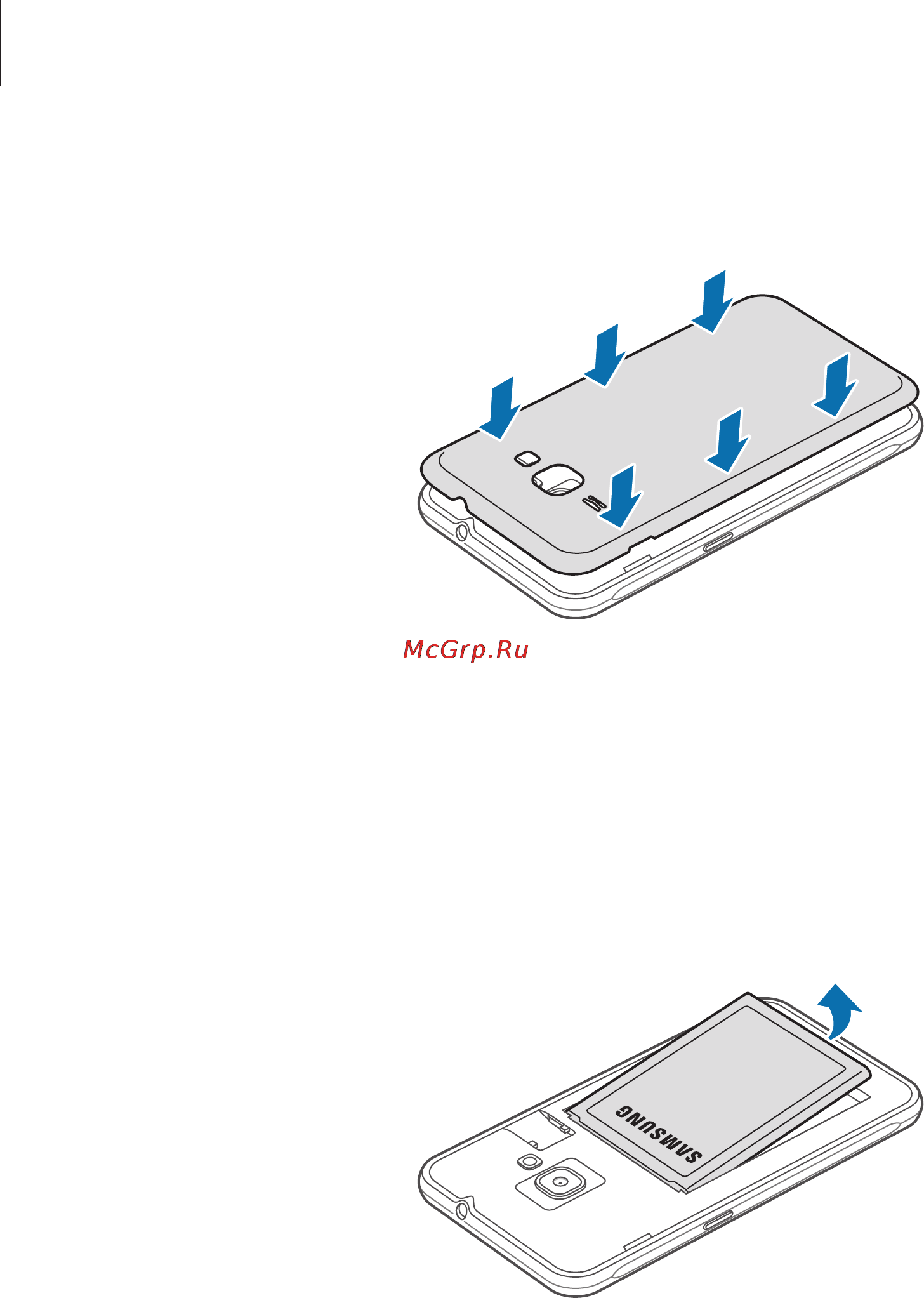 Samsung galaxy j1 (2016) sm-j120f lte [9/89] Removing the battery