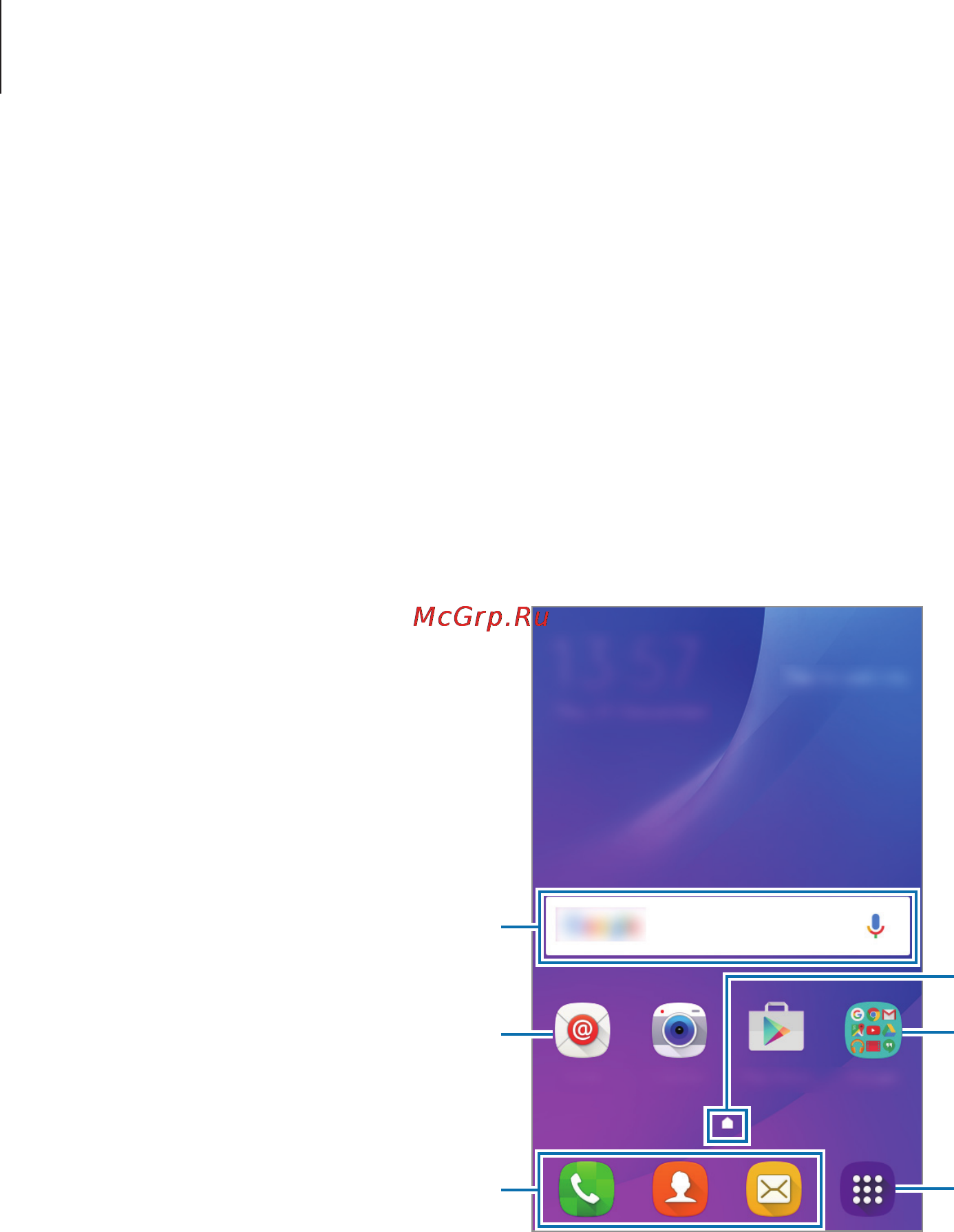 Samsung galaxy j1 mini 2016 lte [20/82] Главный экран