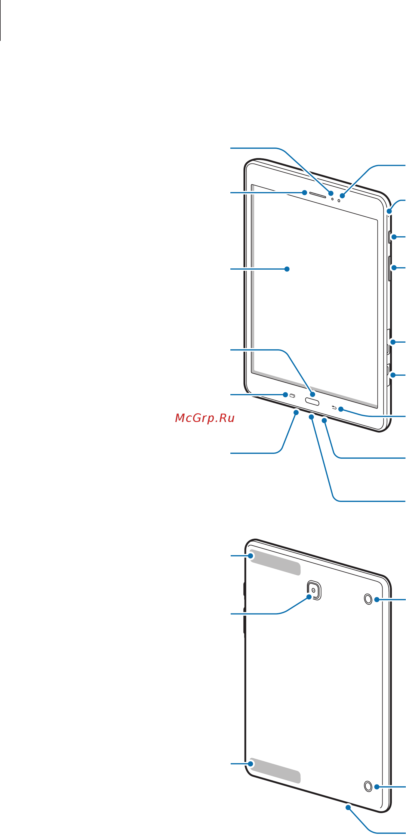 Samsung Galaxy Tab A 8.0 LTE,  SM-T355NZKASER [7/107] Внешний вид устройства