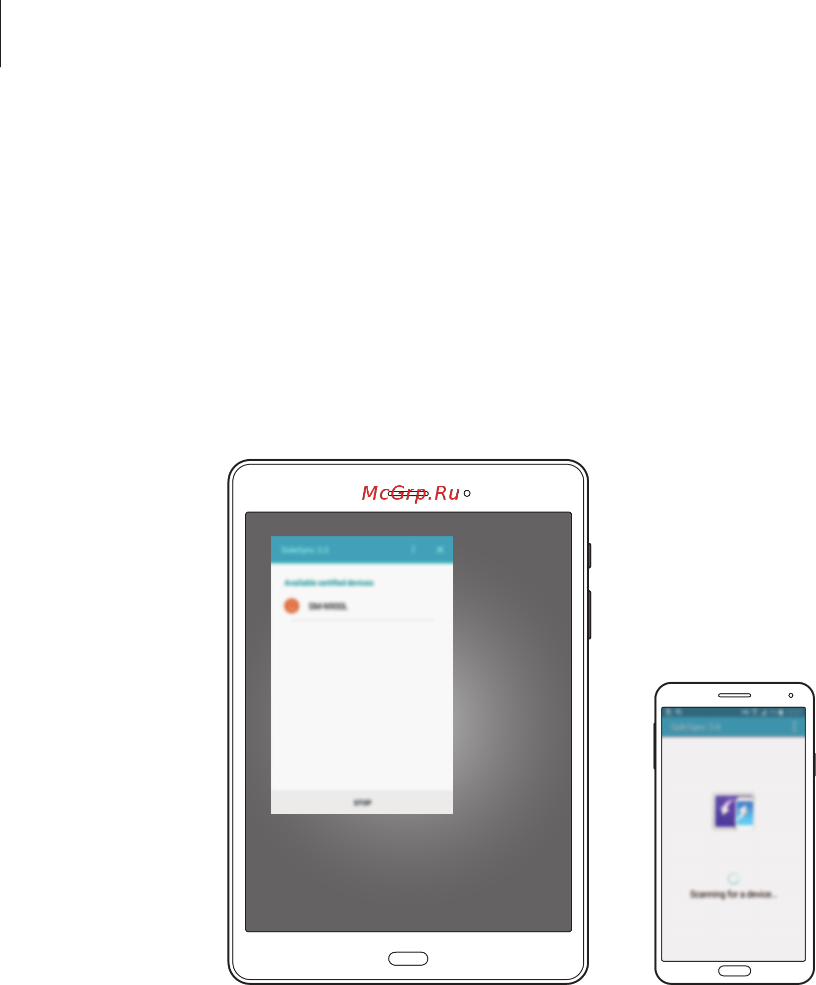 Samsung Galaxy Tab A 8.0 LTE,  SM-T355NZKASER [76/107] Создание соединения планшетного пк и смартфона
