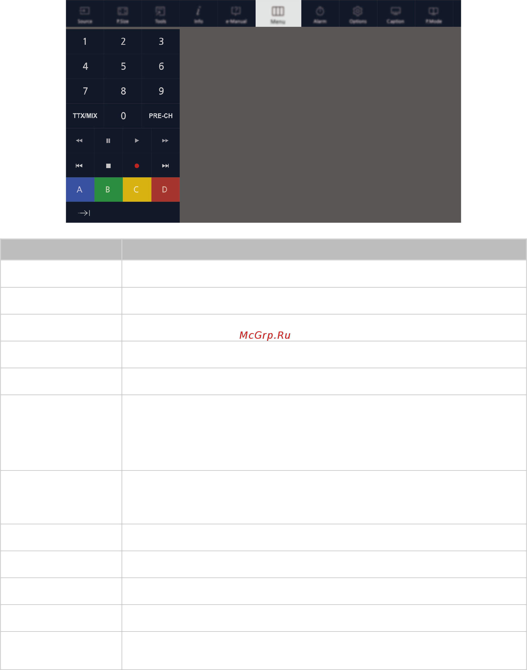 Samsung ue78js9500 [41/194] Чтобы отобразить или воспользоваться пультом ду на экране телевизора нажмите кнопку menu 123 на пульте samsung smart control