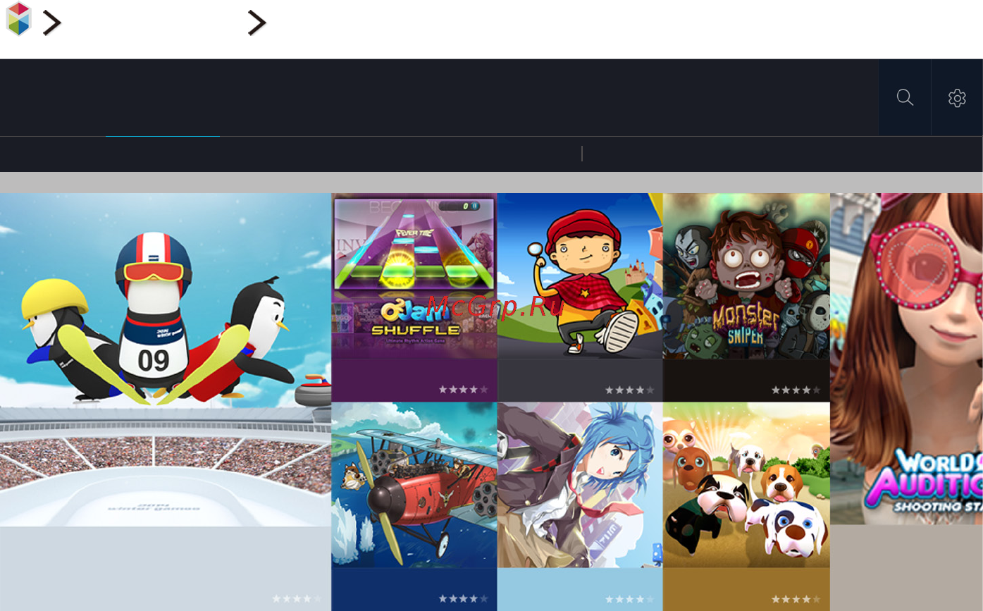 Samsung UE65JS9000 [55/194] Управление службой игр с помощью всплывающего меню параметров