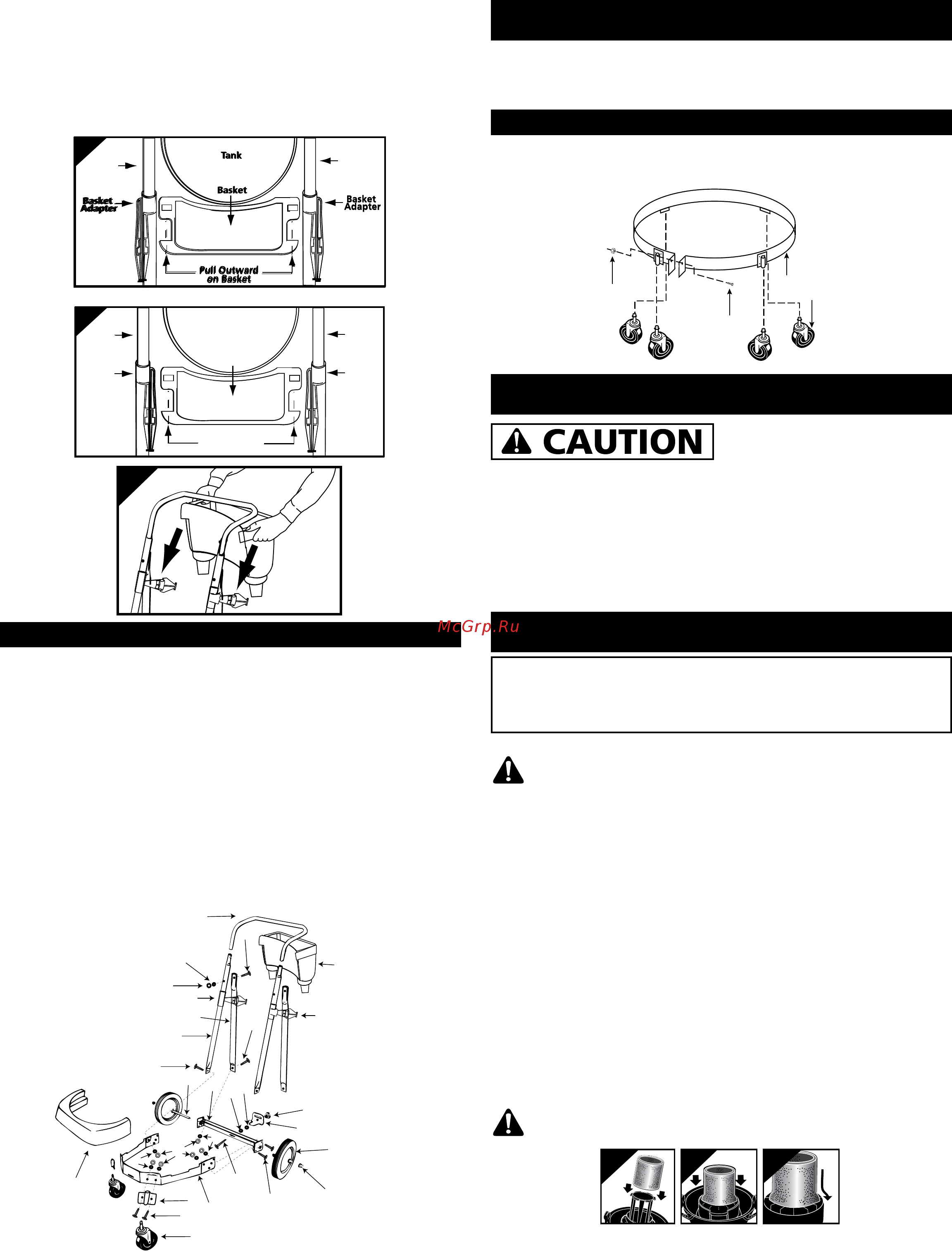 Shop-Vac ultra 30-si [6/9] Warnin