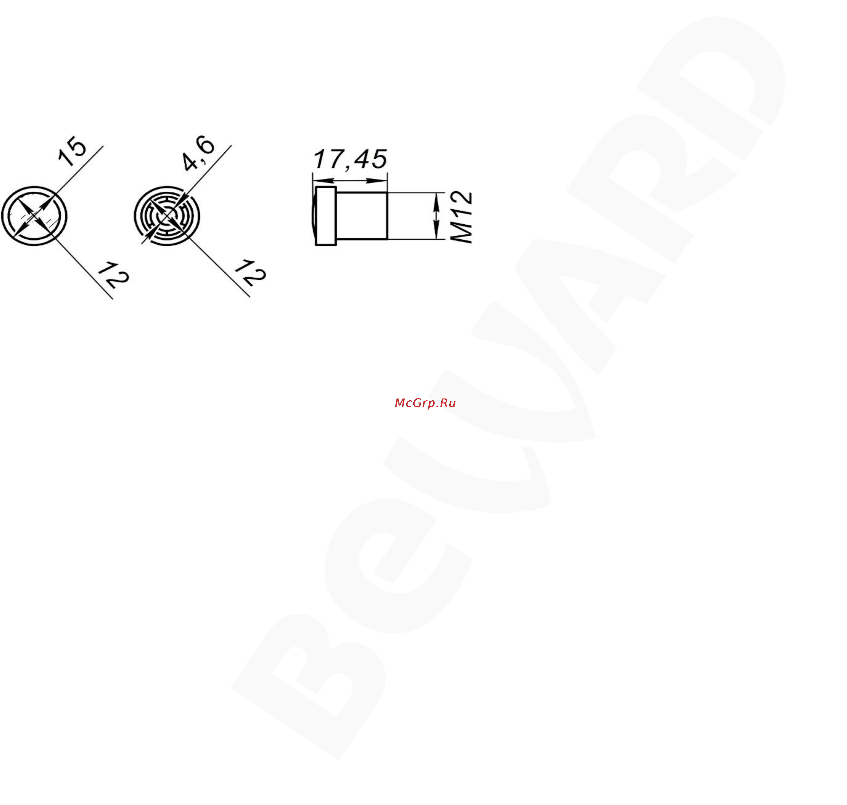 BEWARD BH02820M125 [2/2] Габаритный чертеж 7 свидетельство о приемке