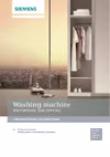 Siemens wm14w440oe Инструкция по эксплуатации