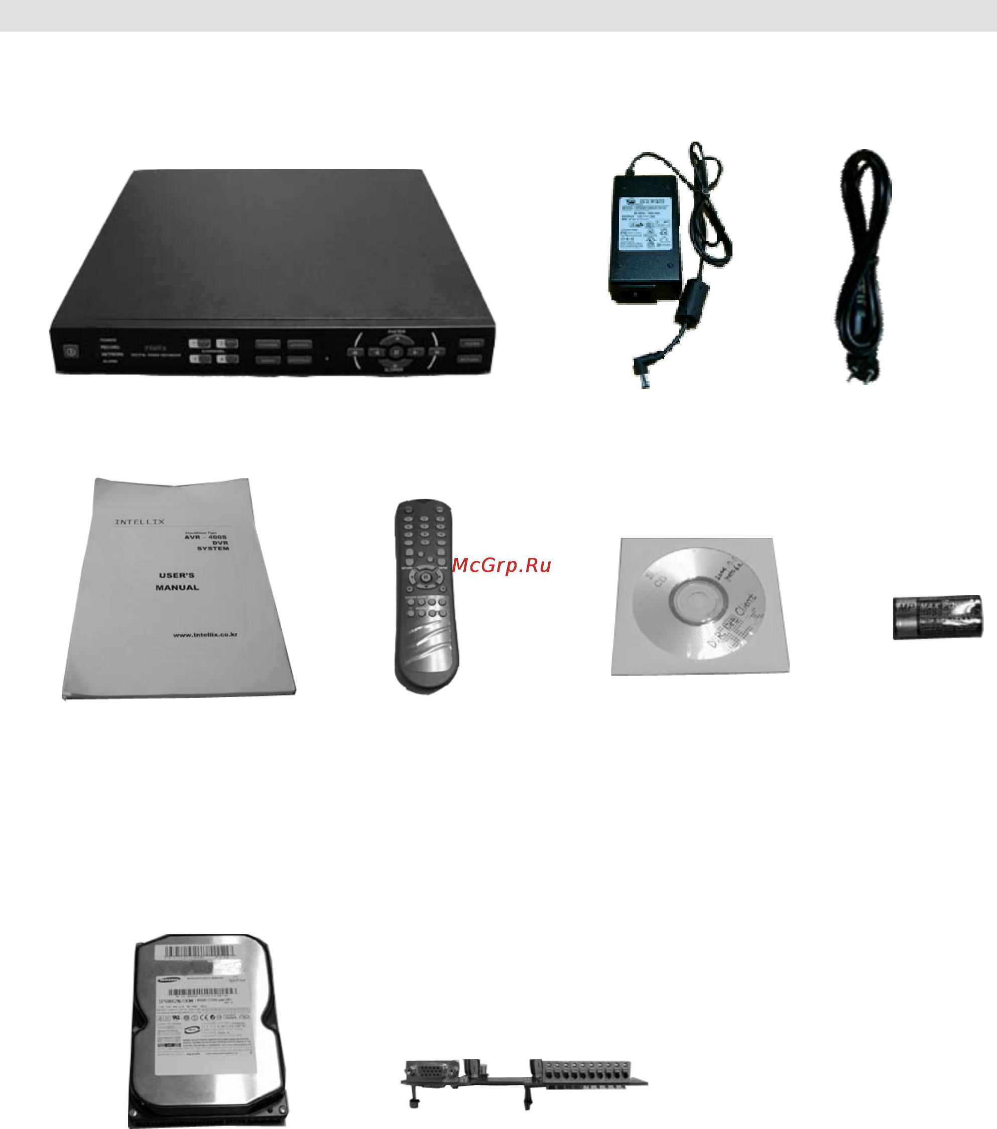 Polyvision PVDR-043A [4/43] Комплект поставки