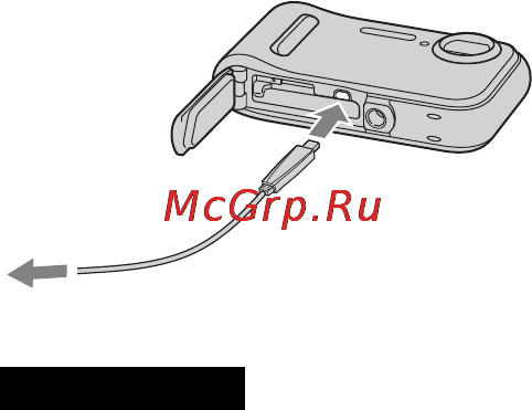 Sony cyber-shot dsc-tf1 black [46/104] Зарядка посредством подключения к компьютеру