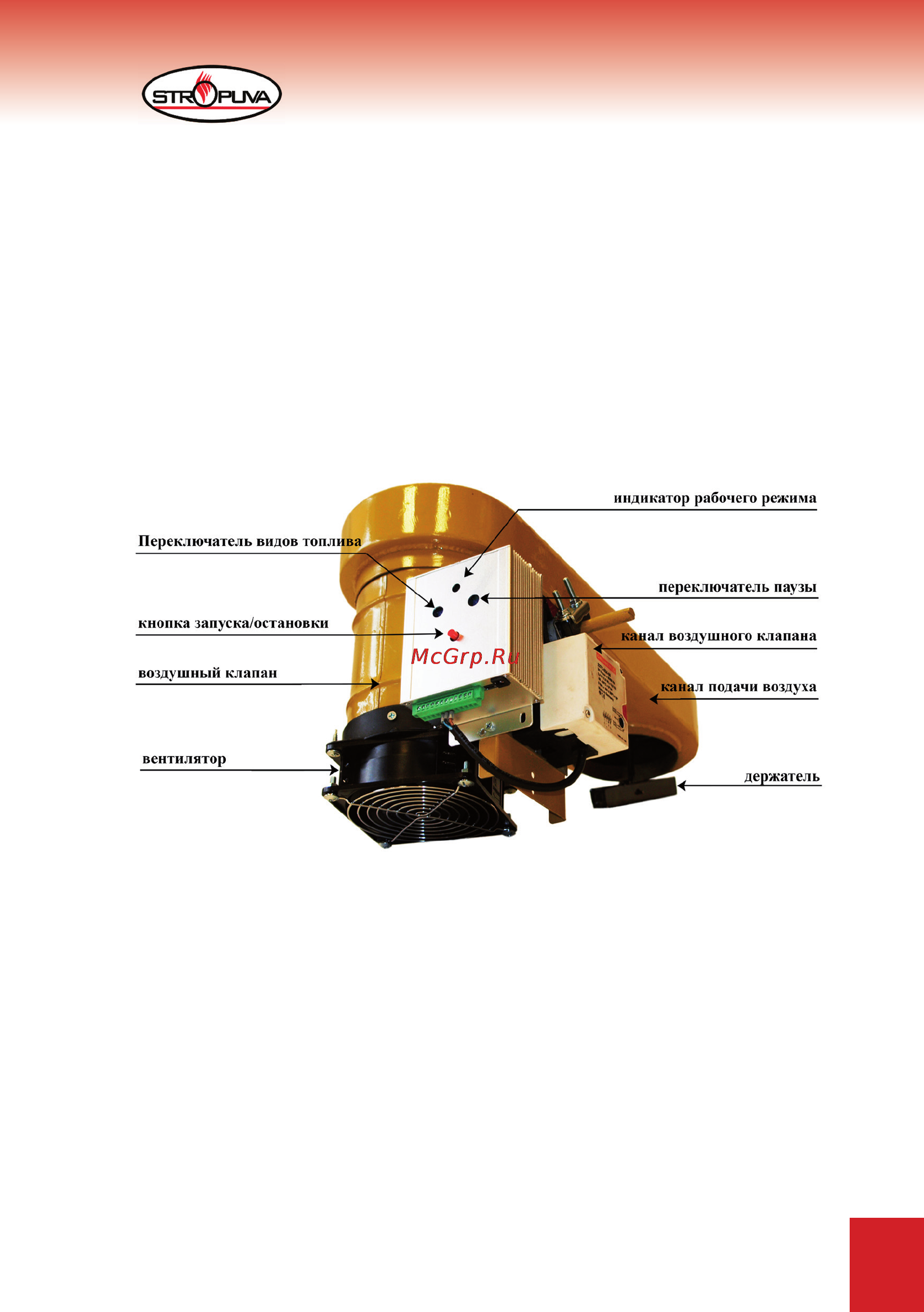 STROPUVA S20U – 20 kw [23/30] Дополнительное оборудование