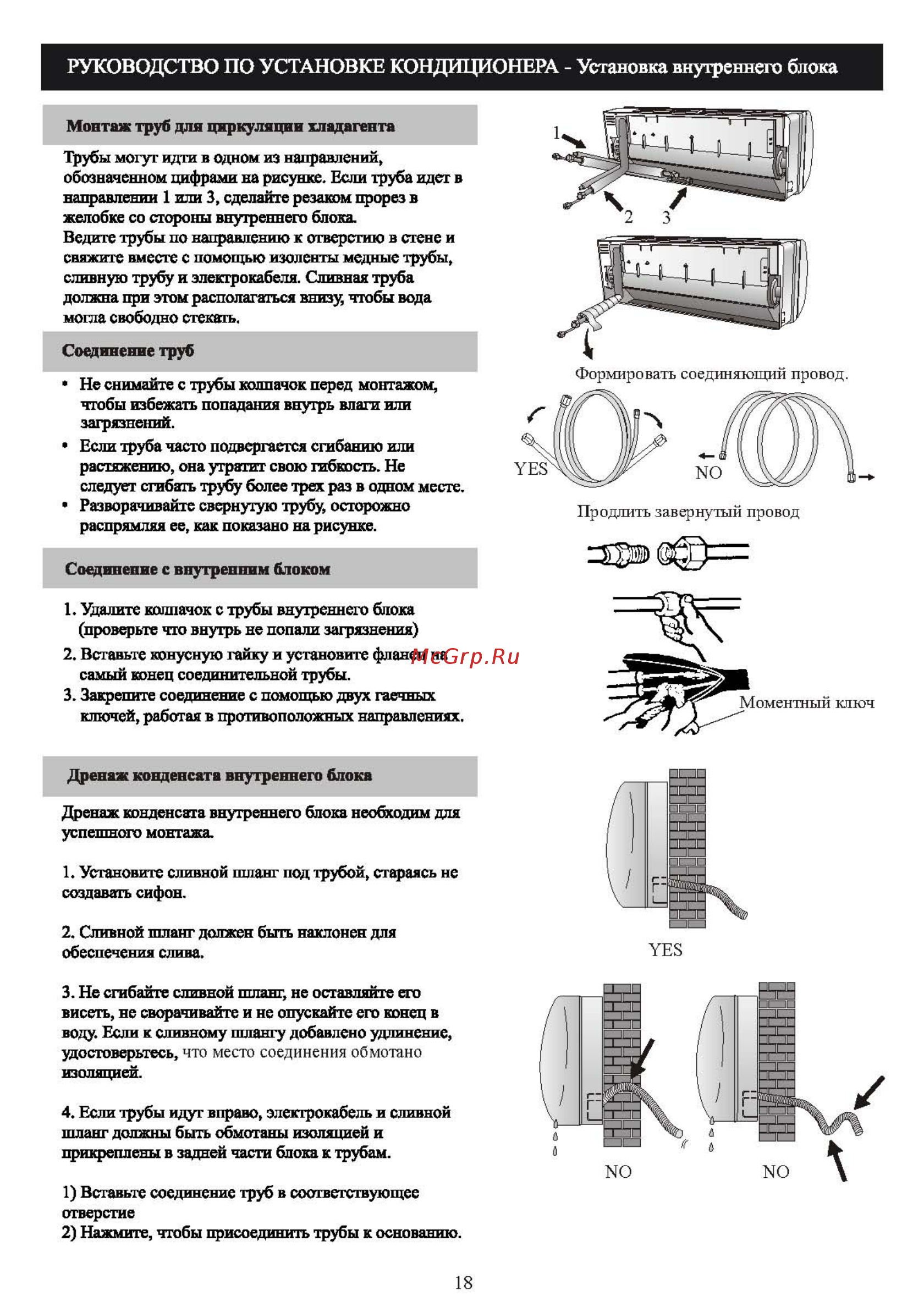 Shivaki SSH-P126DC [20/29] Руководство по установке кондиционера установка внутреннего блока