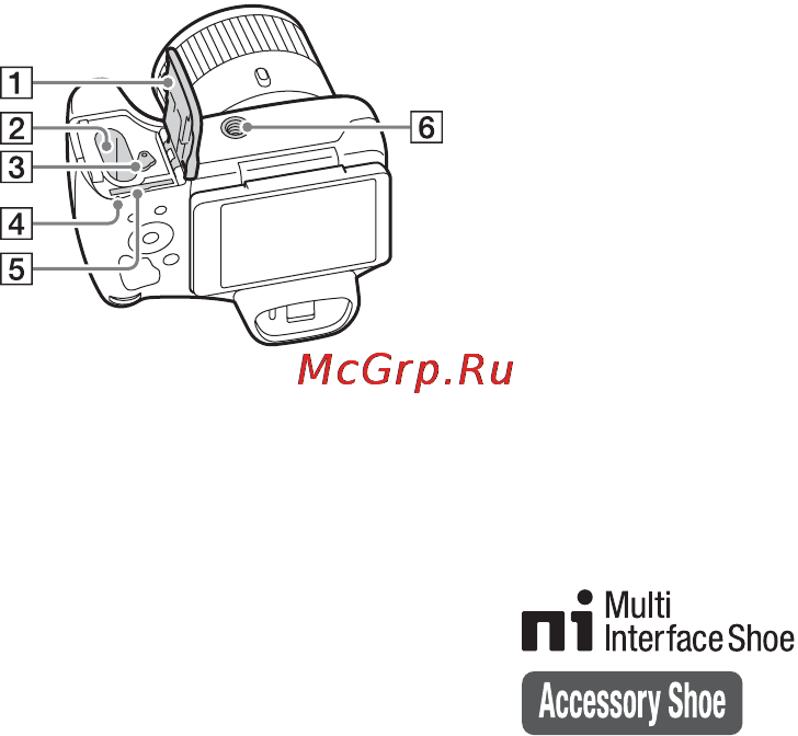 Sony cyber-shot dsc-hx400 black [46/120] A крышка отсека батареи карты памяти b слот для вставки аккумулятора c рычажок выталкивания аккумулятора d индикатор доступа e слот карты памяти f отверстие гнезда для штатива