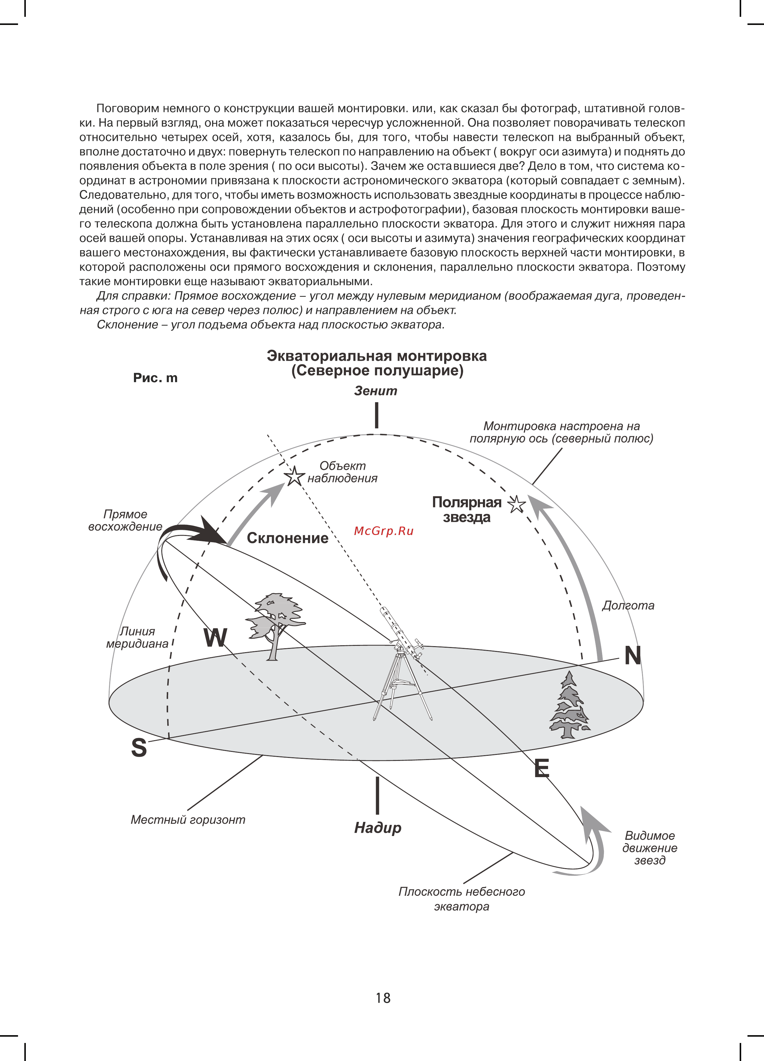Sky-Watcher EQ5 со стальной треногой 68581 Инструкция по эксплуатации онлайн [18/28] 823417