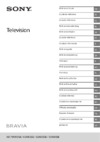Sony bravia kd-79x9005b Инструкция по эксплуатации