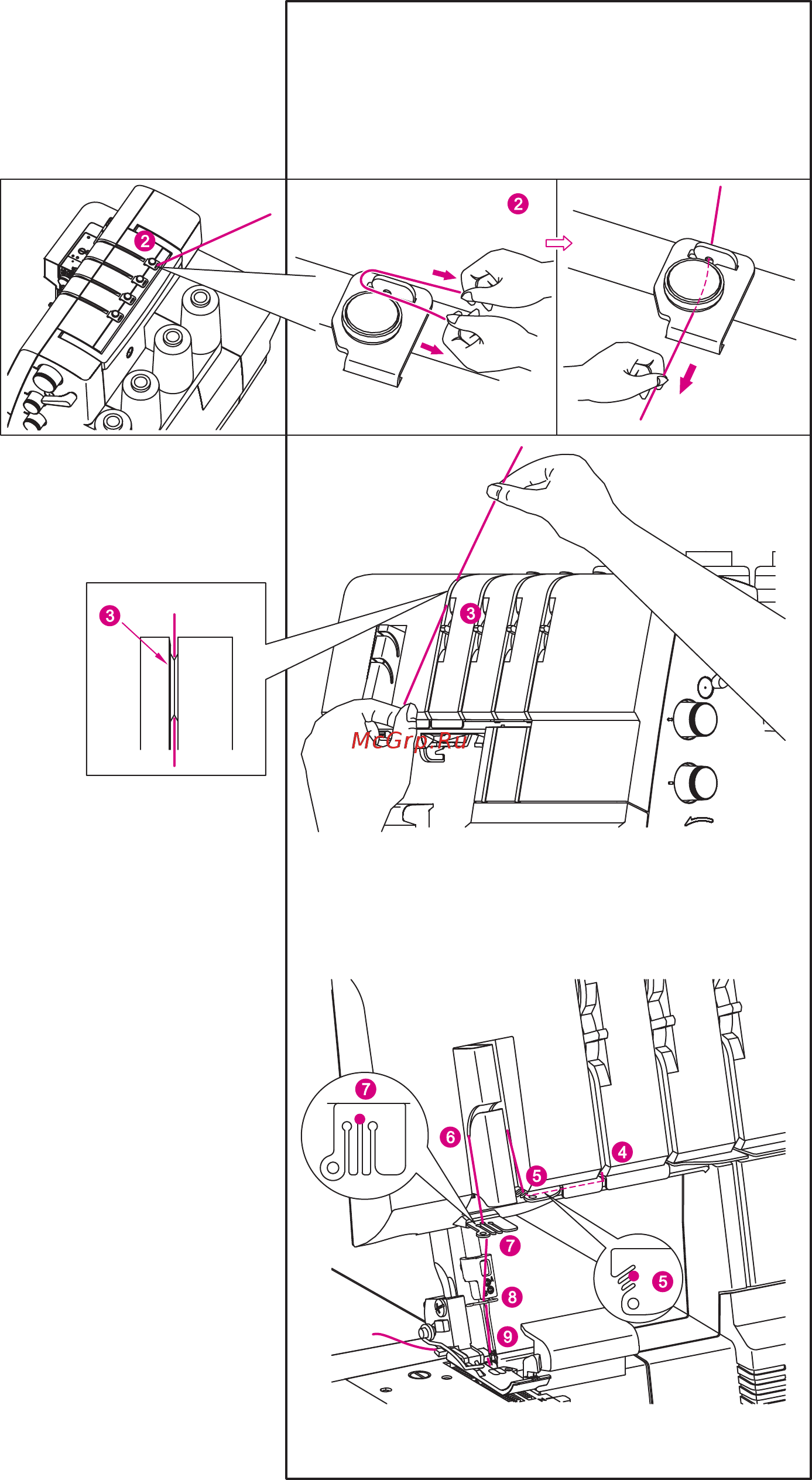 Merrylock 085A Инструкция по эксплуатации онлайн [22/39] 165402