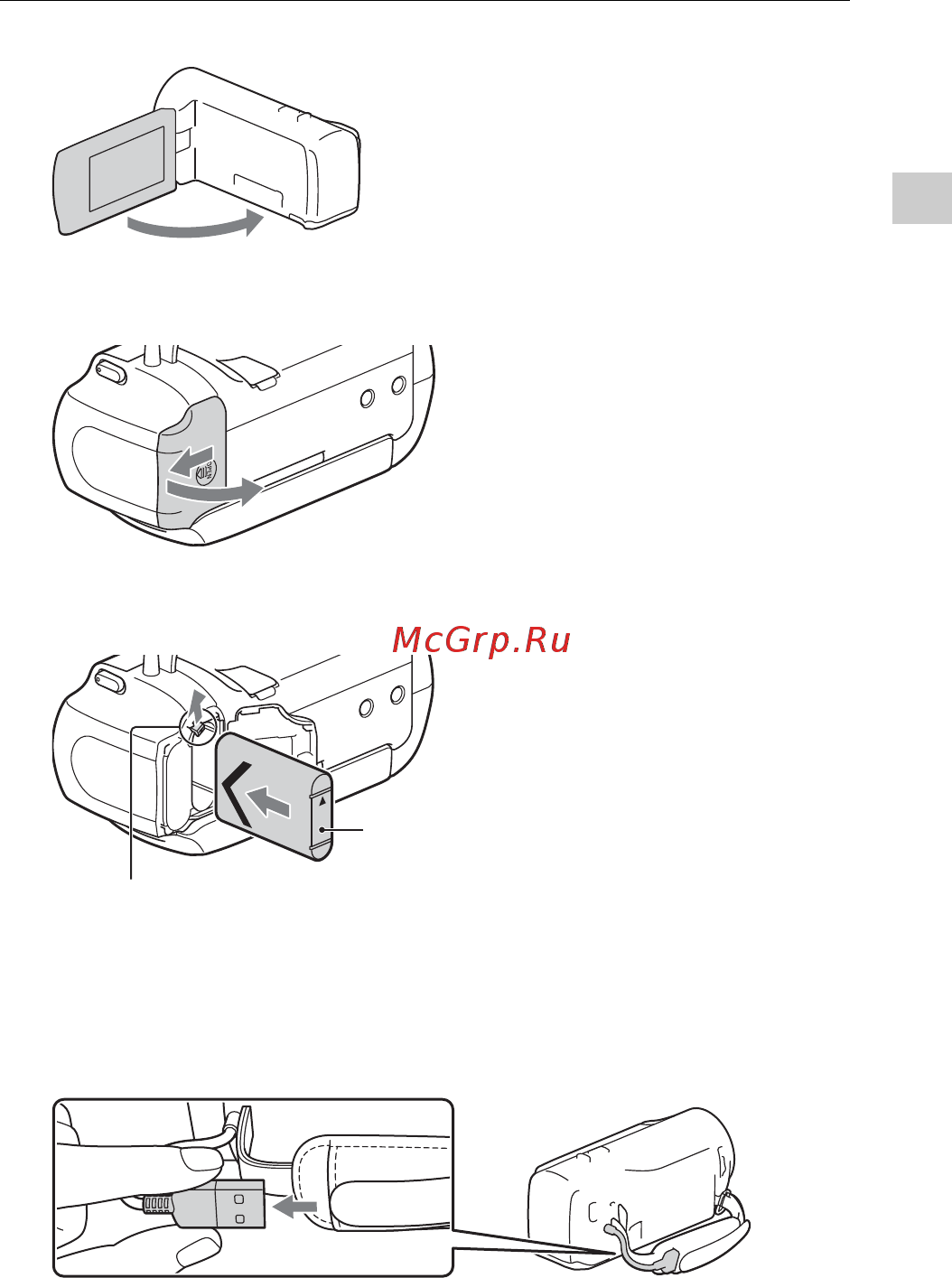 Sony HDR-CX240E Black [33/56] Заряджання акумуляторного блока