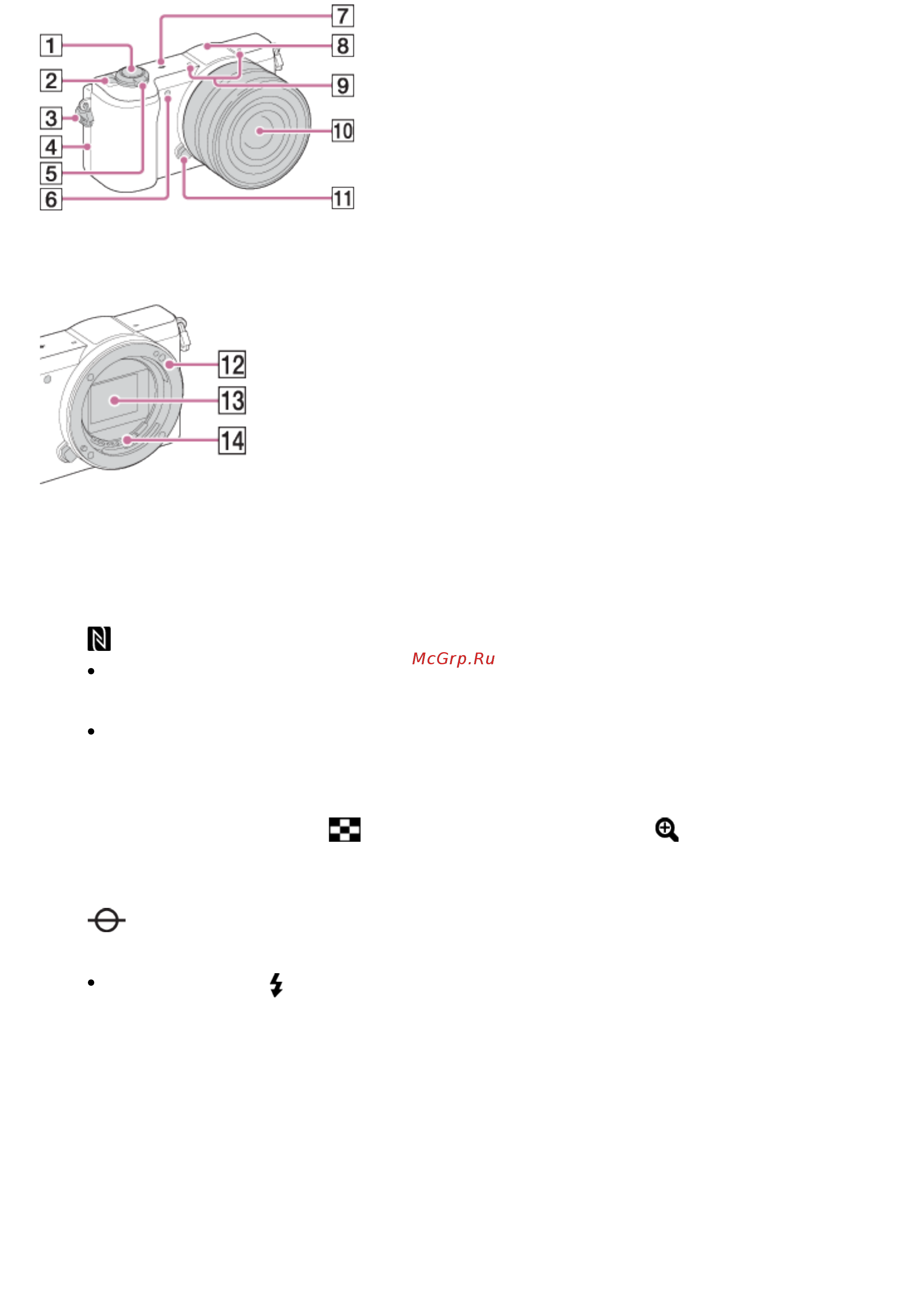 Sony A5100 ILCE-5100Y Черный [18/234] Когда объектив снят