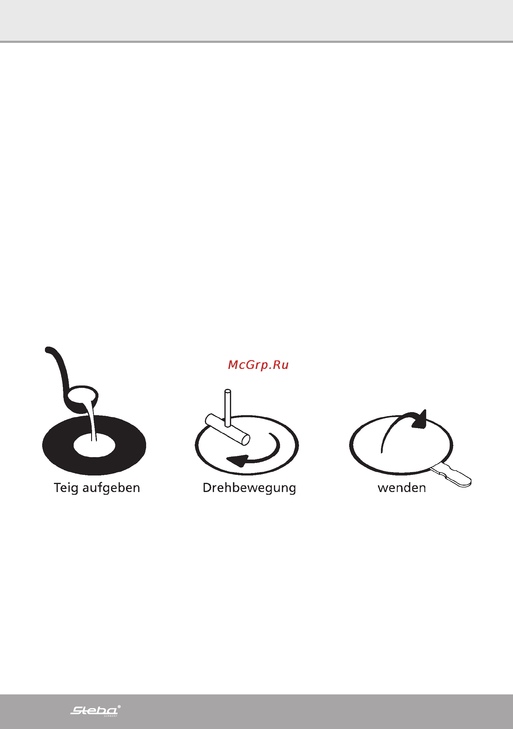 Steba cr 32 [4/36] Rezept für teig