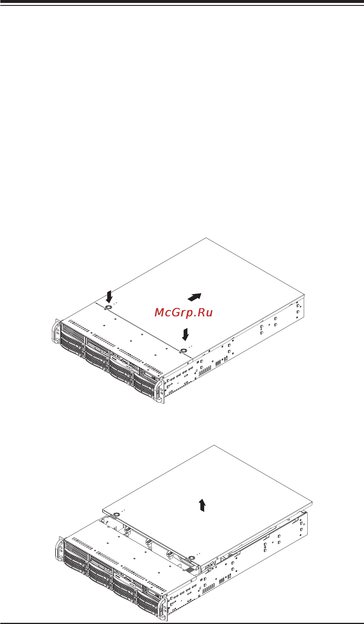 Supermicro SYS-6027R-TRF [81/122] 3 chassis cover
