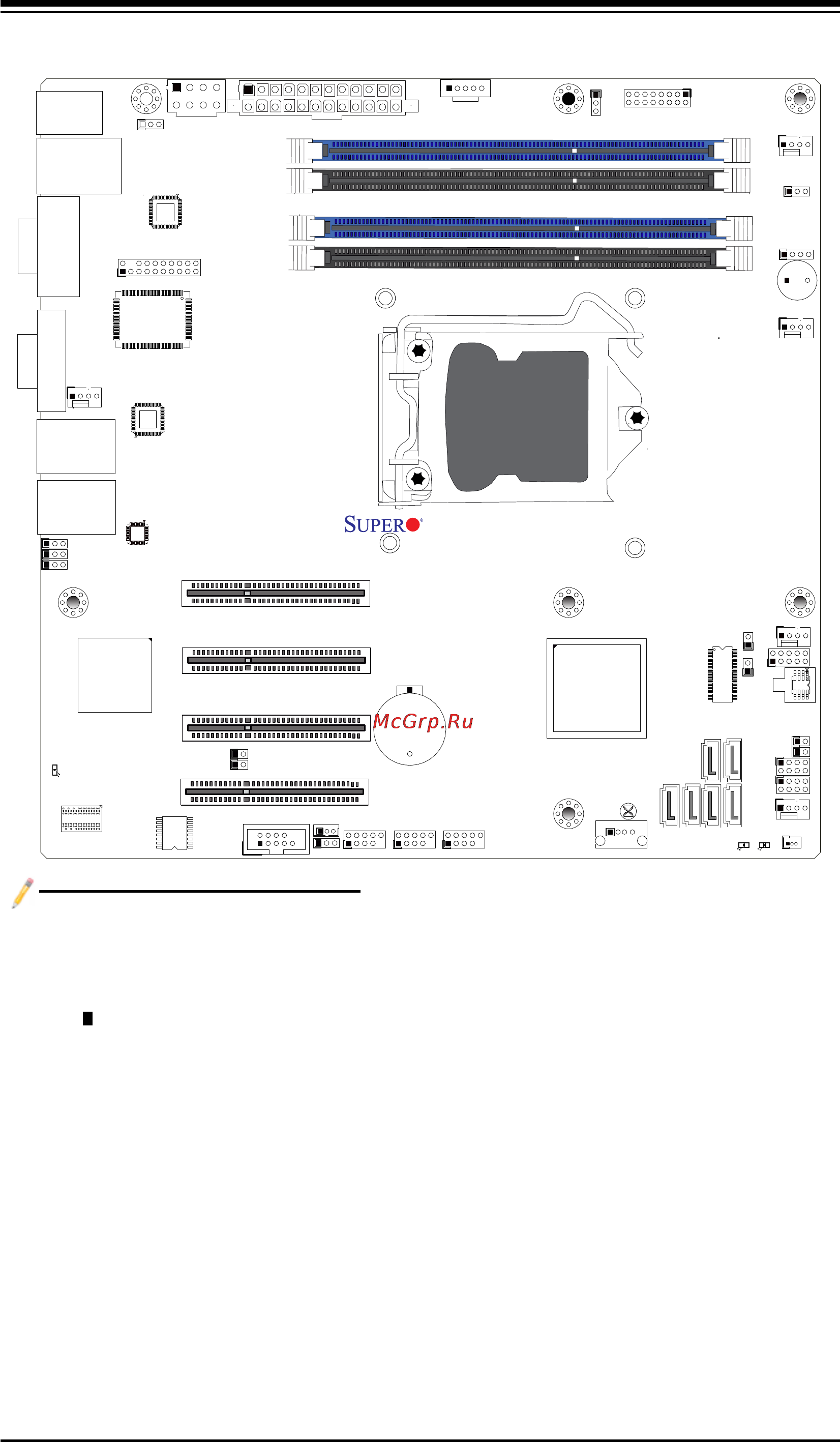 Supermicro X9SCL-F-O [17/106] Panel connections