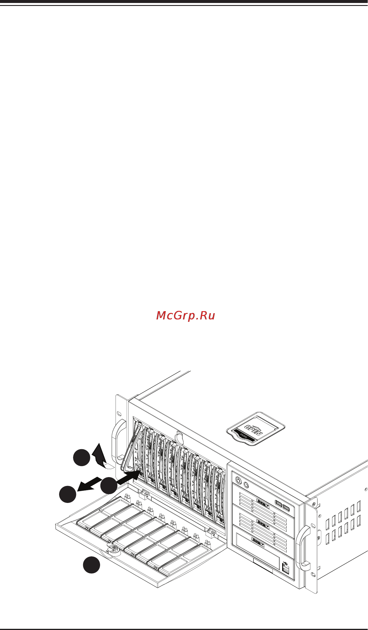 Supermicro CSE-743TQ-865 [24/104] 3 accessing the hot swappable drive carriers