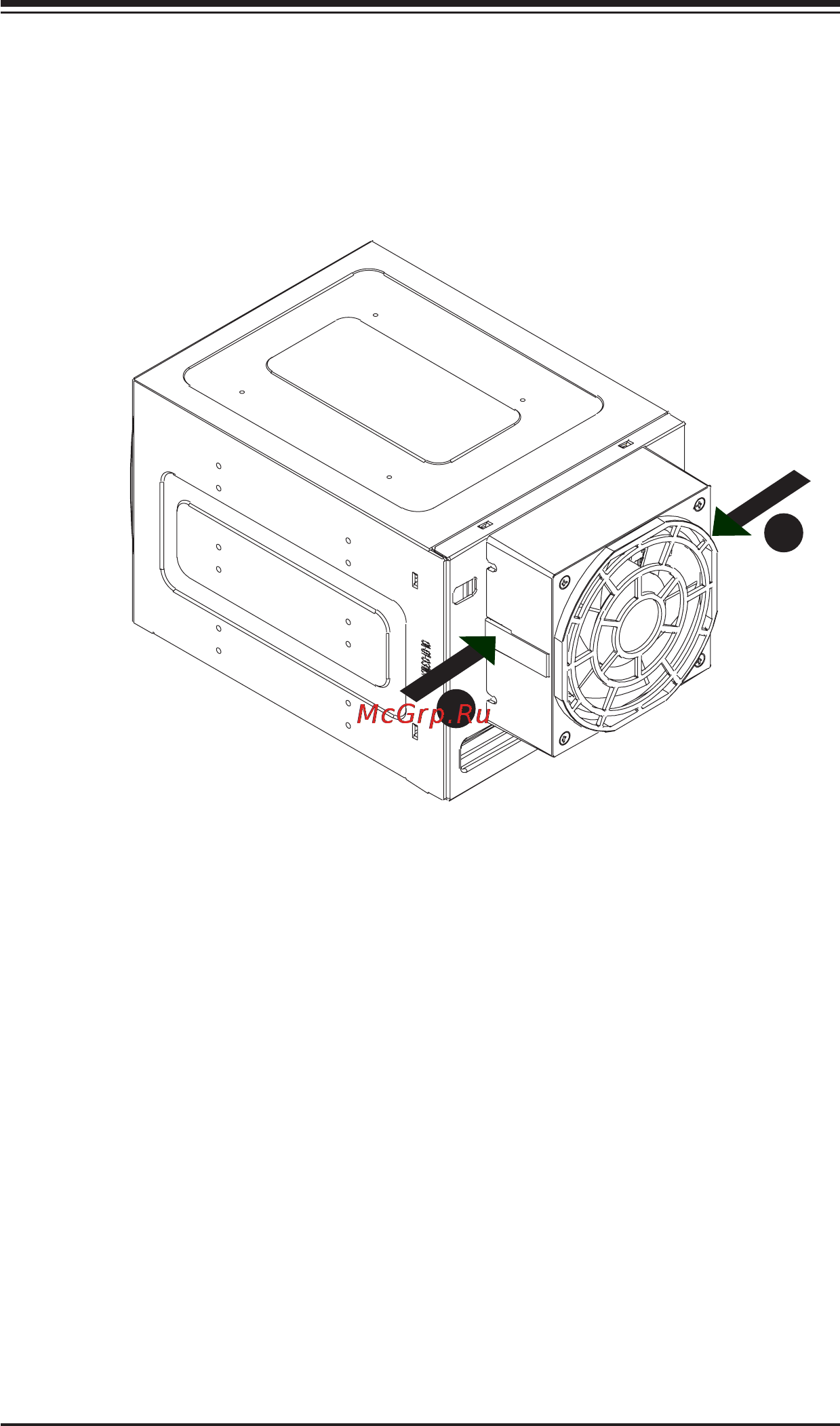 Supermicro CSE-743TQ-865 [81/104] Connecting cables to the mobile rack