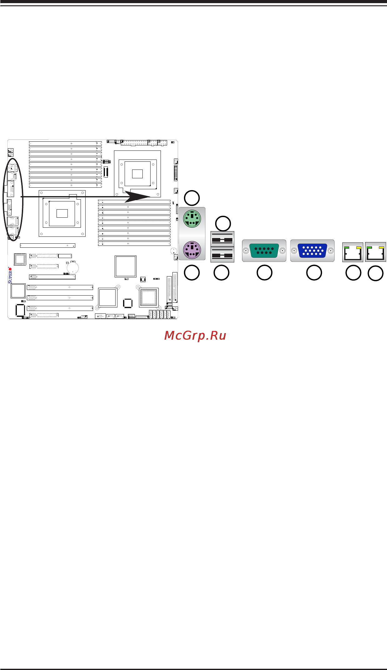 Supermicro X8DTN+ [35/99] 5 control panel connectors io ports