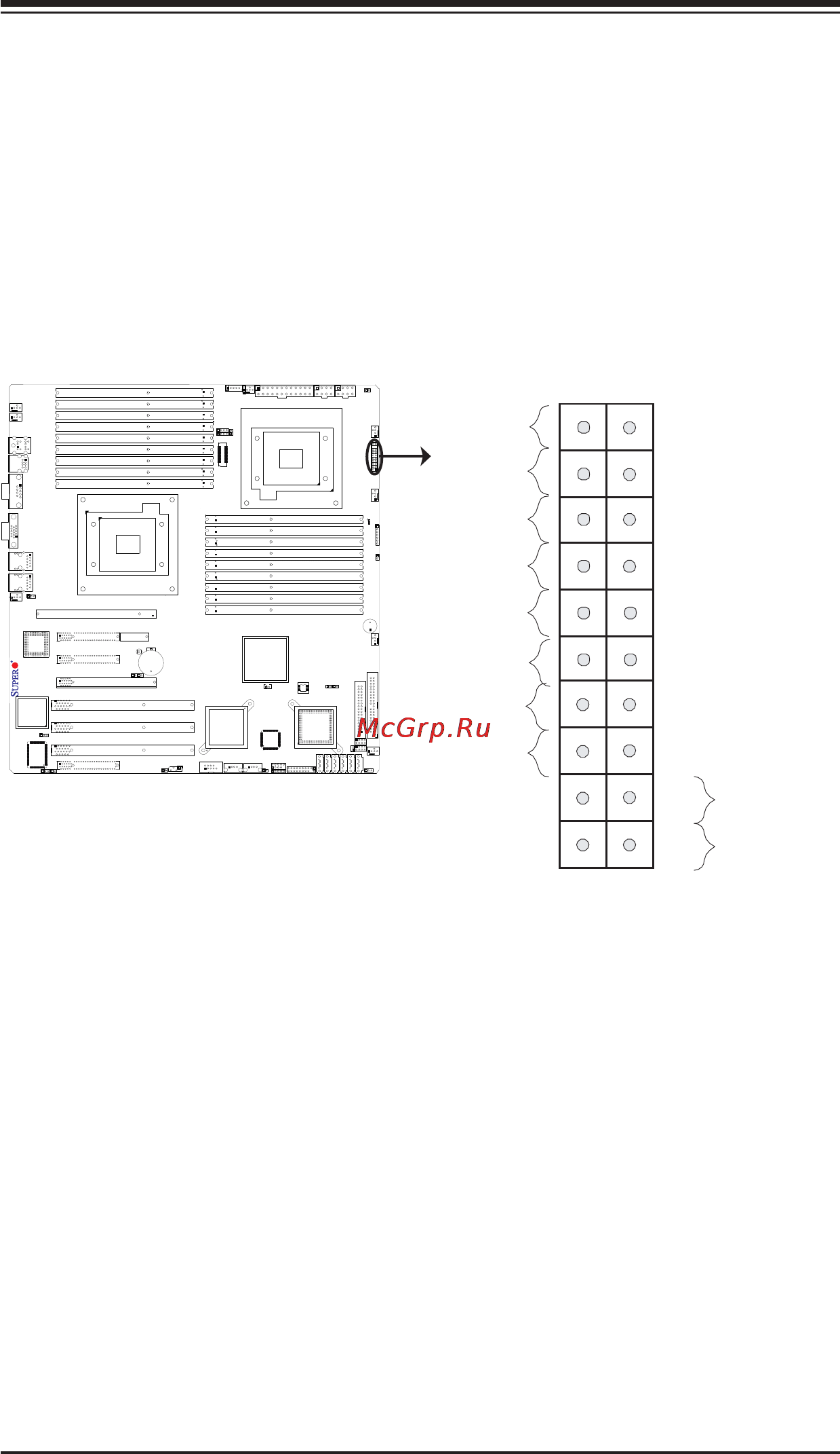 Supermicro X8DTN+ [41/99] Front control panel