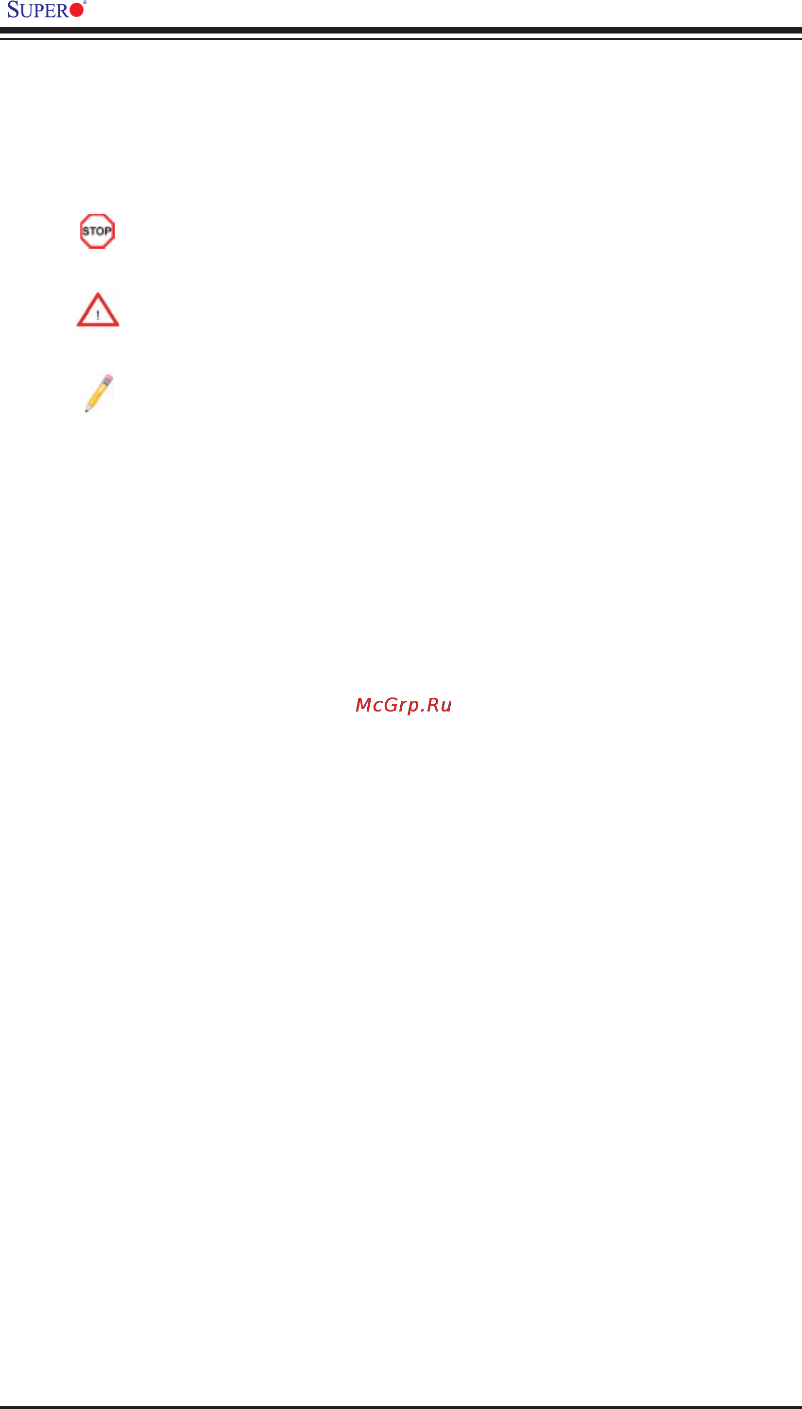 Supermicro X8DTN+-F [4/107] Conventions used in the manual