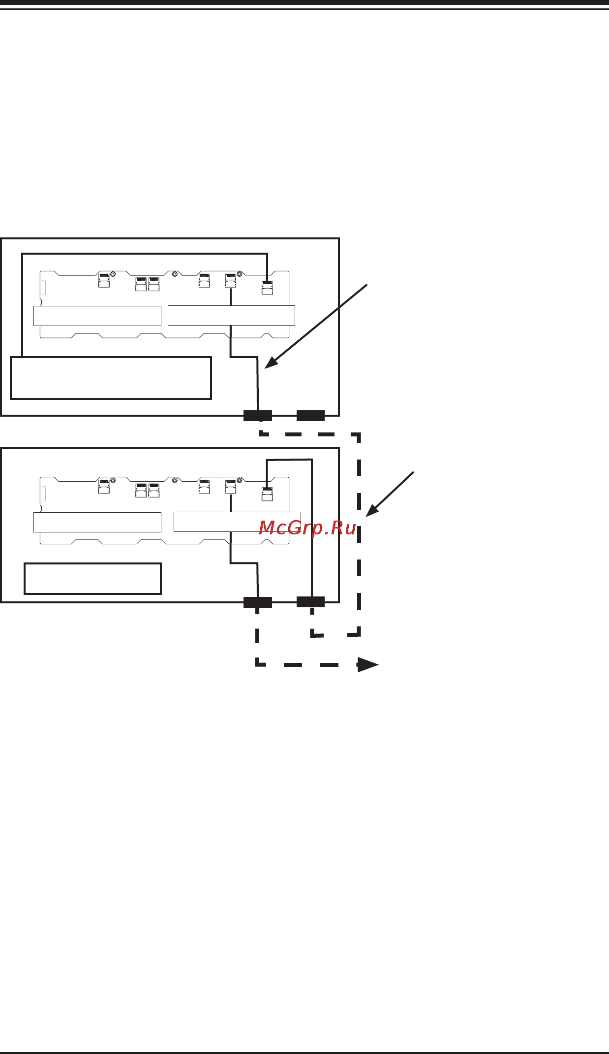 Supermicro SC846E16-R1200B [112/160] Connecting multiple backplanes in a single channel environment