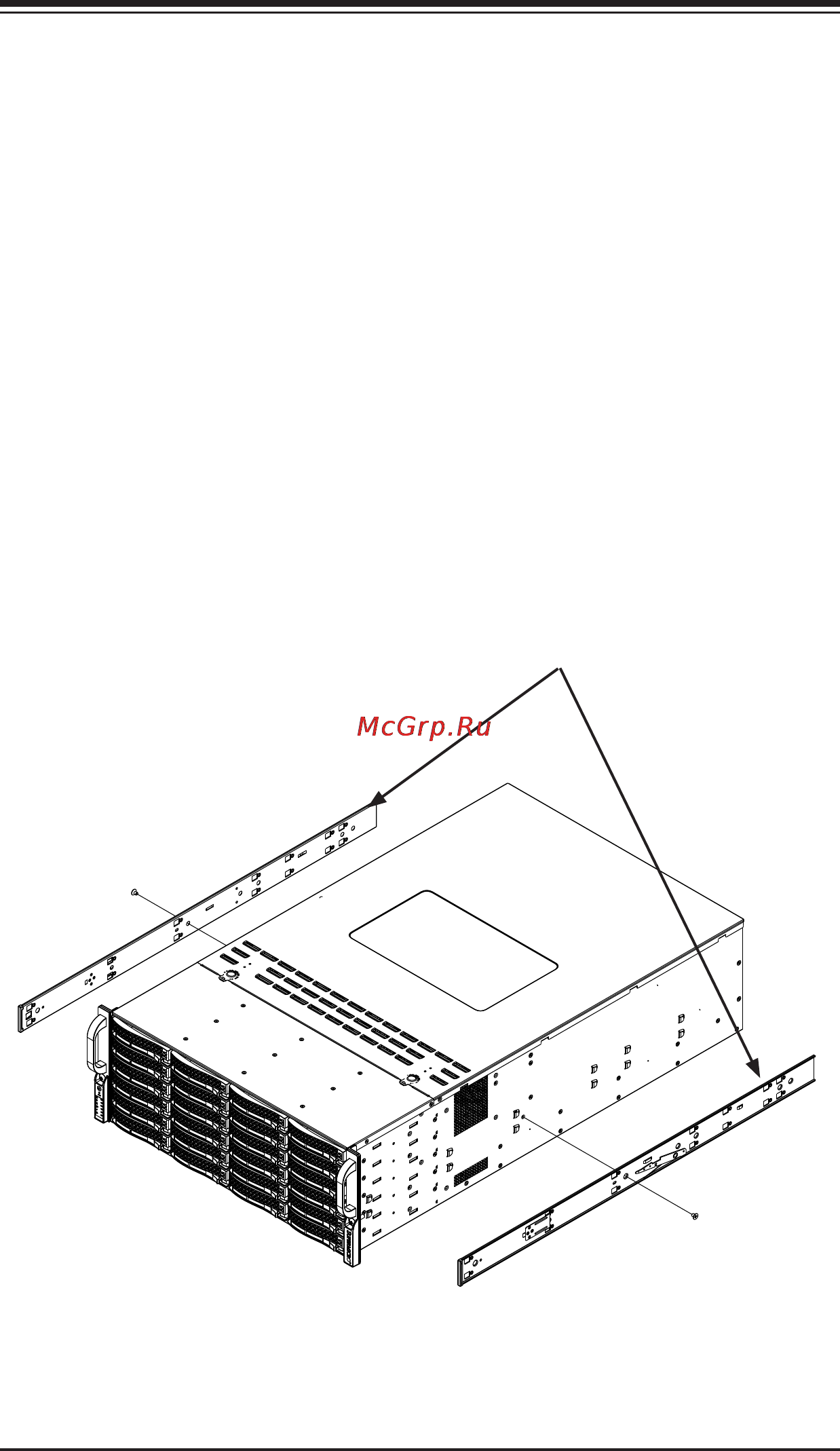 Supermicro CSE-846TQ-R900B [76/160] 4 procedure for rack mounting