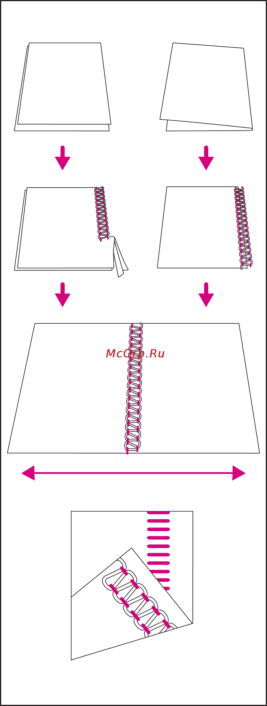 Merrylock 0115A [39/51] Декоративные плоские строчки flatlock
