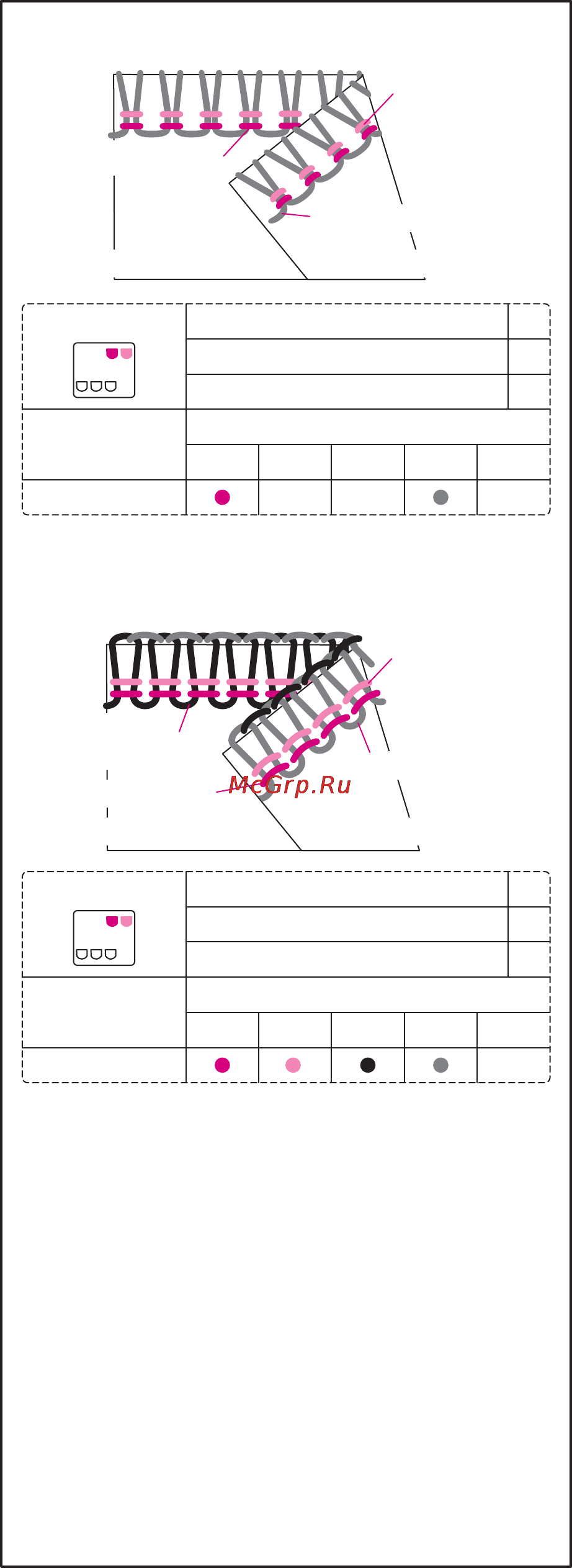 Merrylock 0115A [44/51] 7 трехниточная эластичная укрепительная строчка