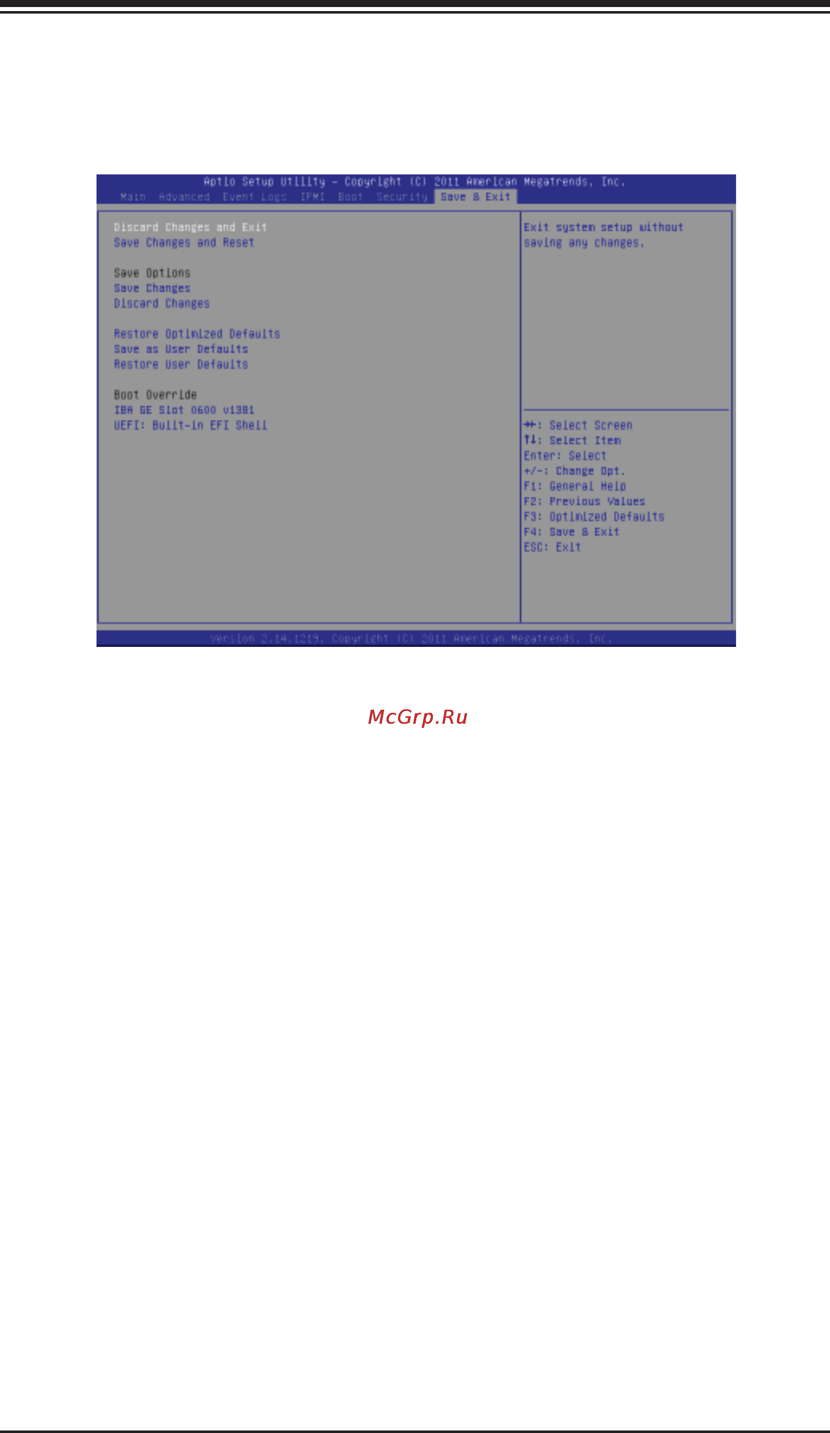 Supermicro sys-6017r-tdf [98/106] 7 save exit