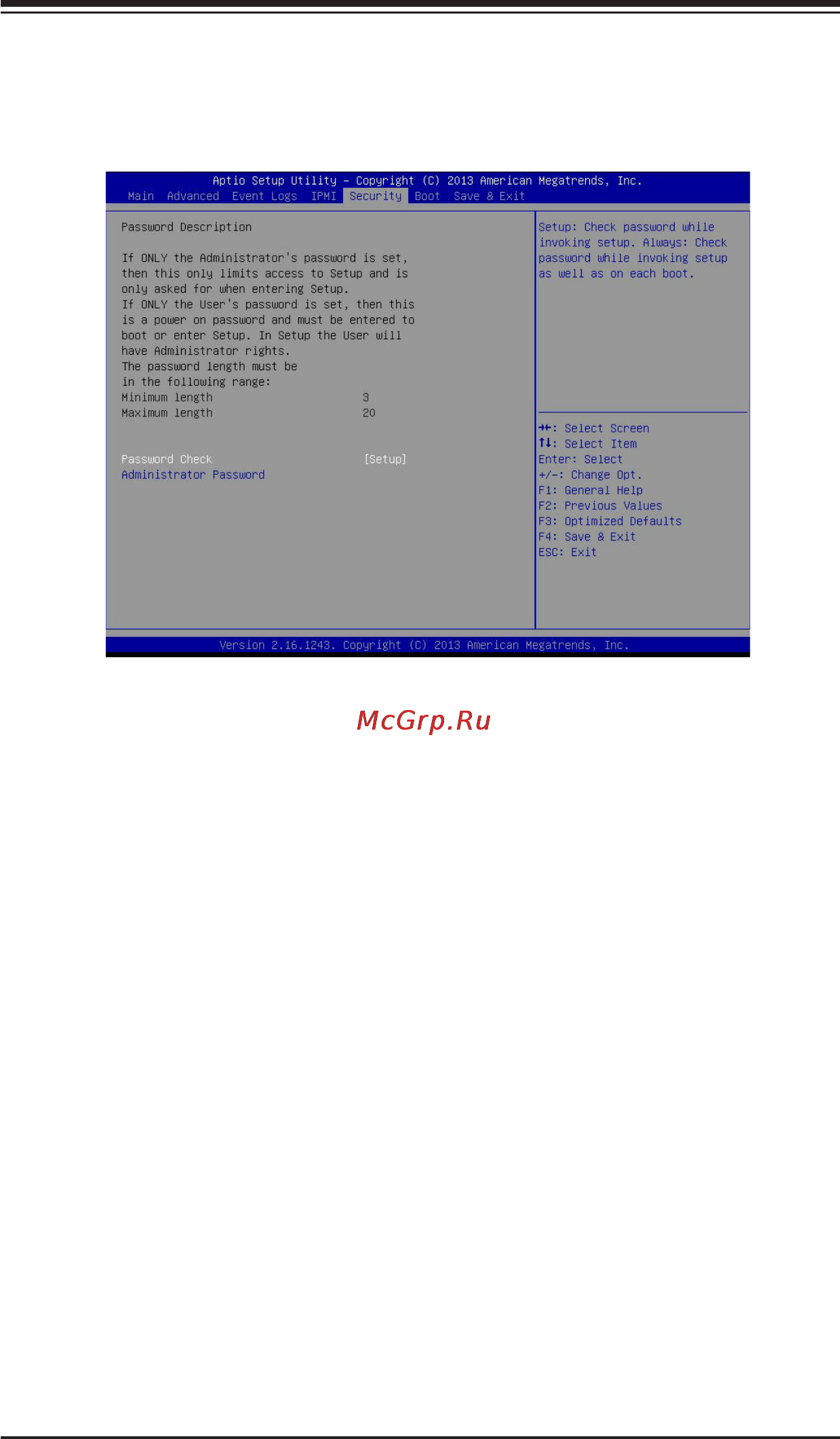 Supermicro x10drl-i-o [105/123] 6 security settings