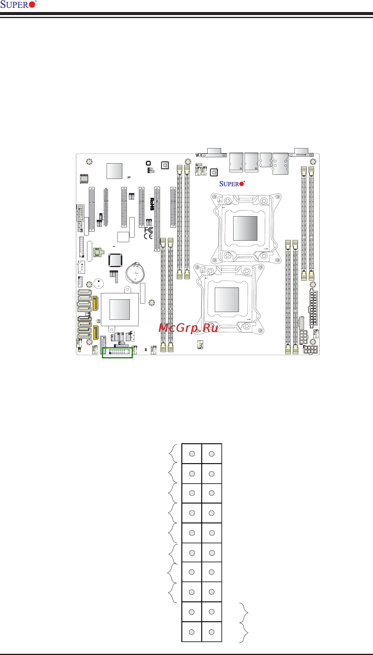 Supermicro x10drl-i-o [42/123] Front control panel