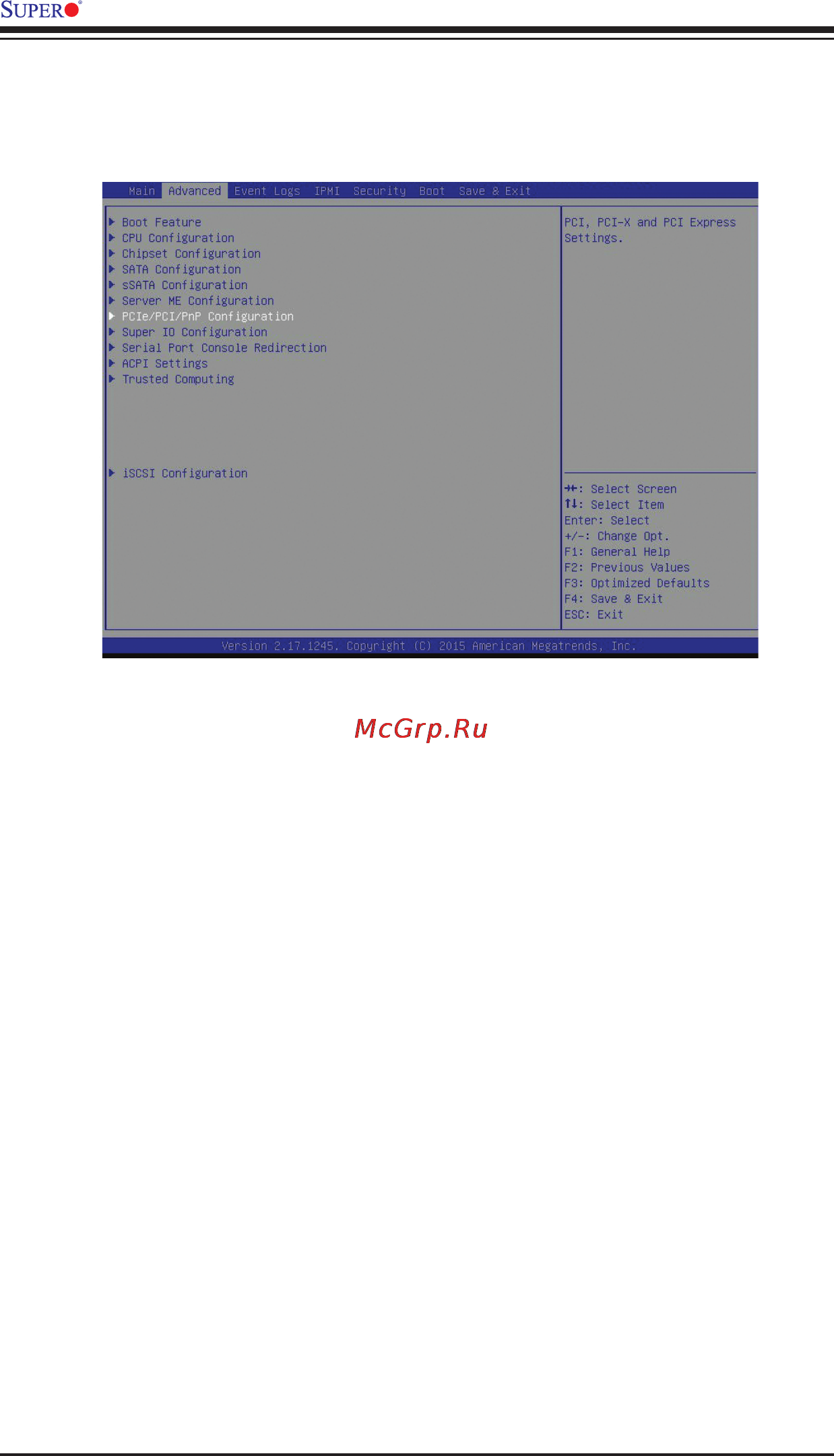 Supermicro x10drl-i-o [72/123] 3 advanced setup configurations